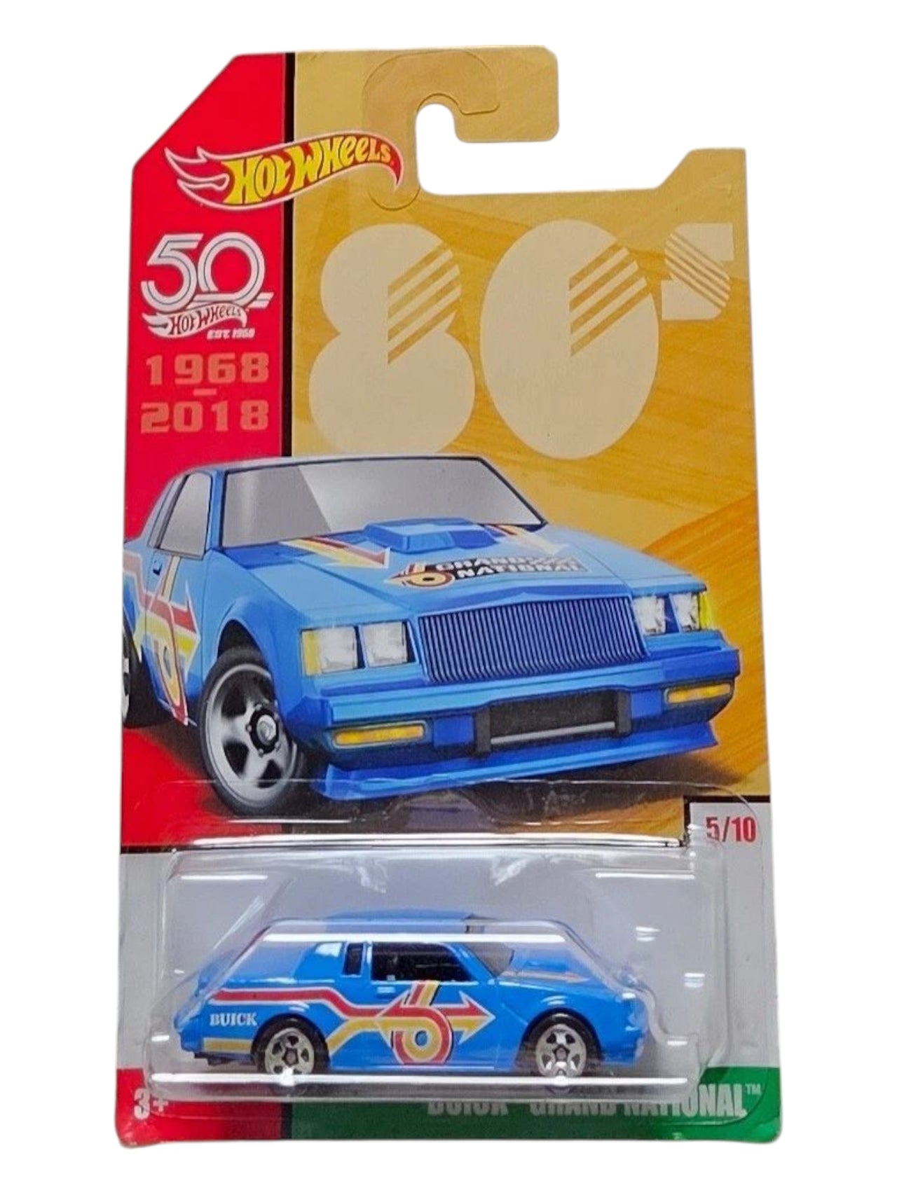 Hotwheels buick grand national imported Card Art mainline 1:64 Scale