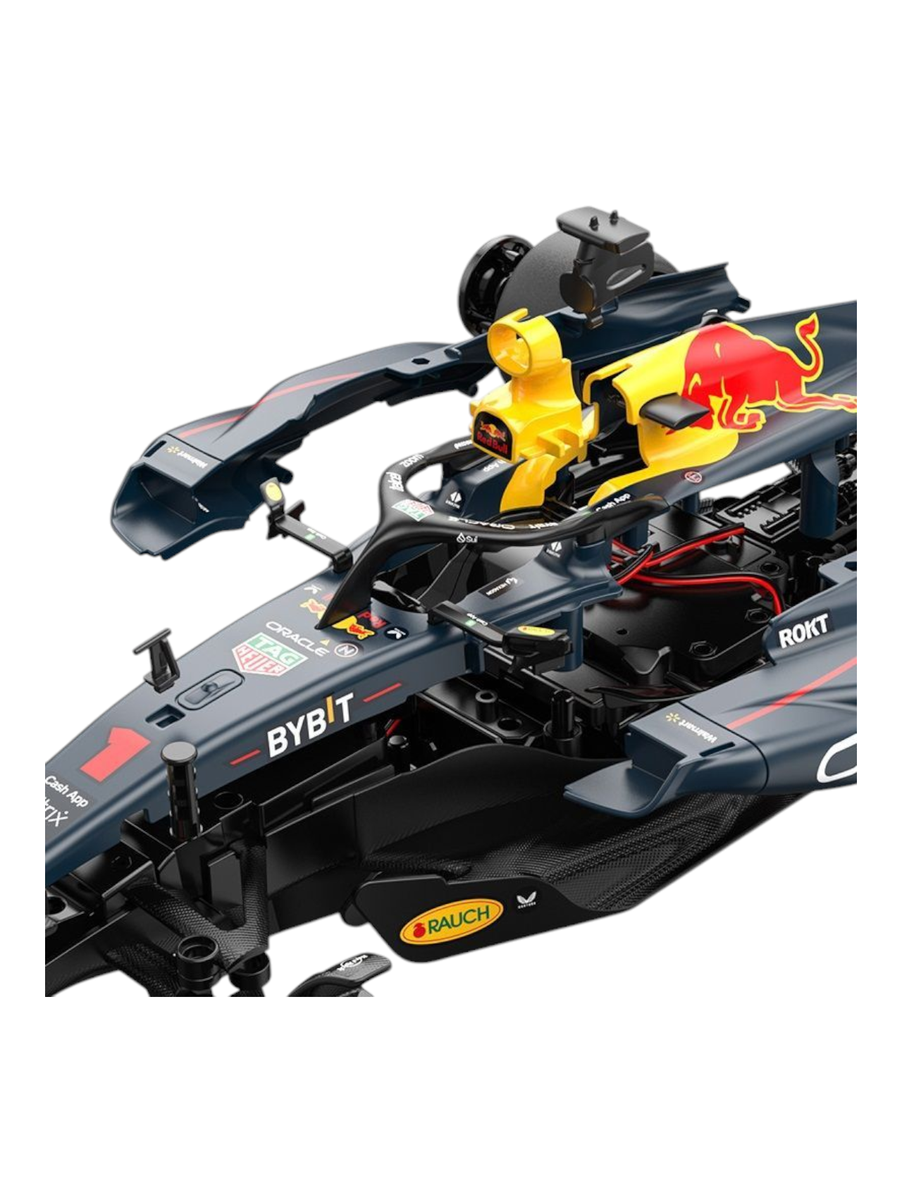 Rastar RB19 Oracle Red Bull Racing Remote Control Assembly Model Kit 1:16 Scale (50 pcs and 5 pts)