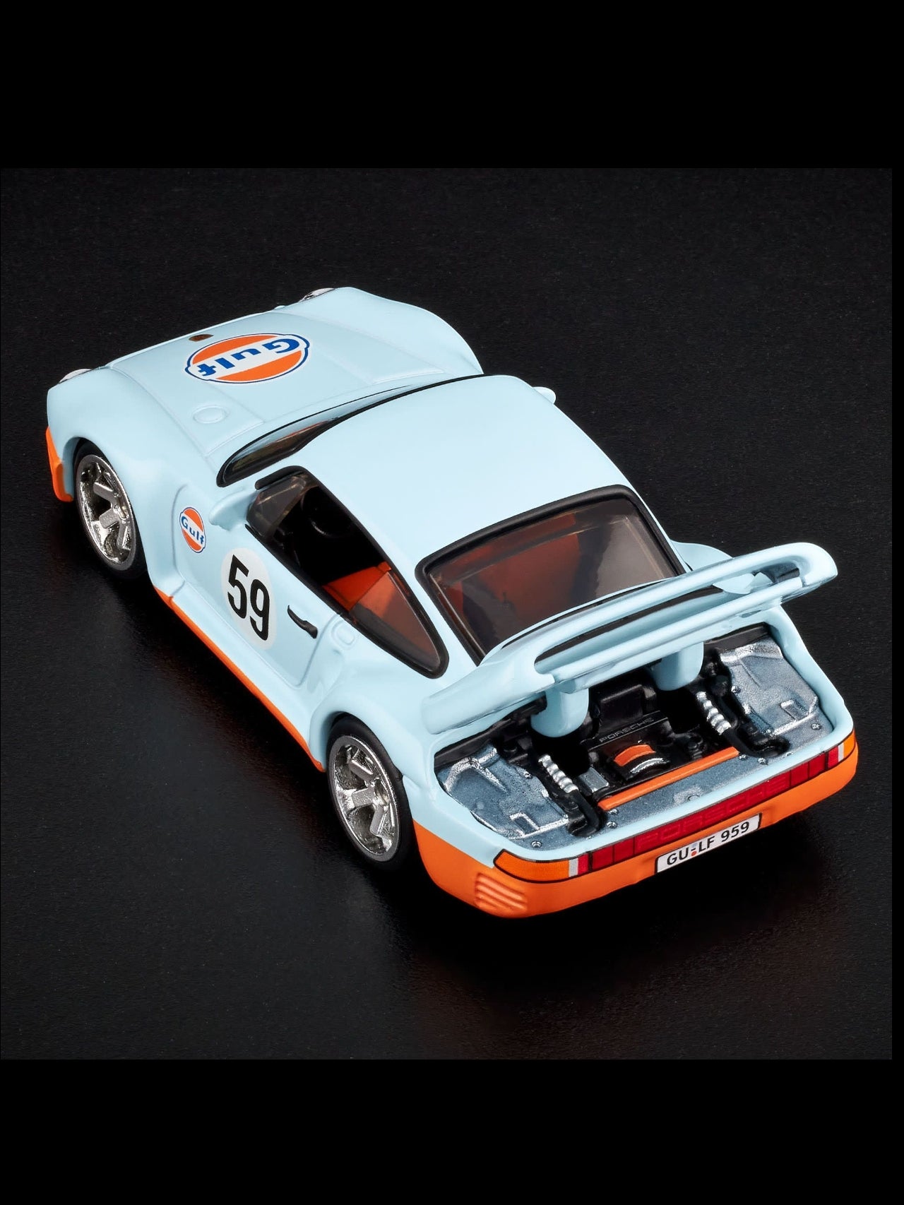 HotWheels Gulf 1986 Porsche 959 RLC 1:64 Scale