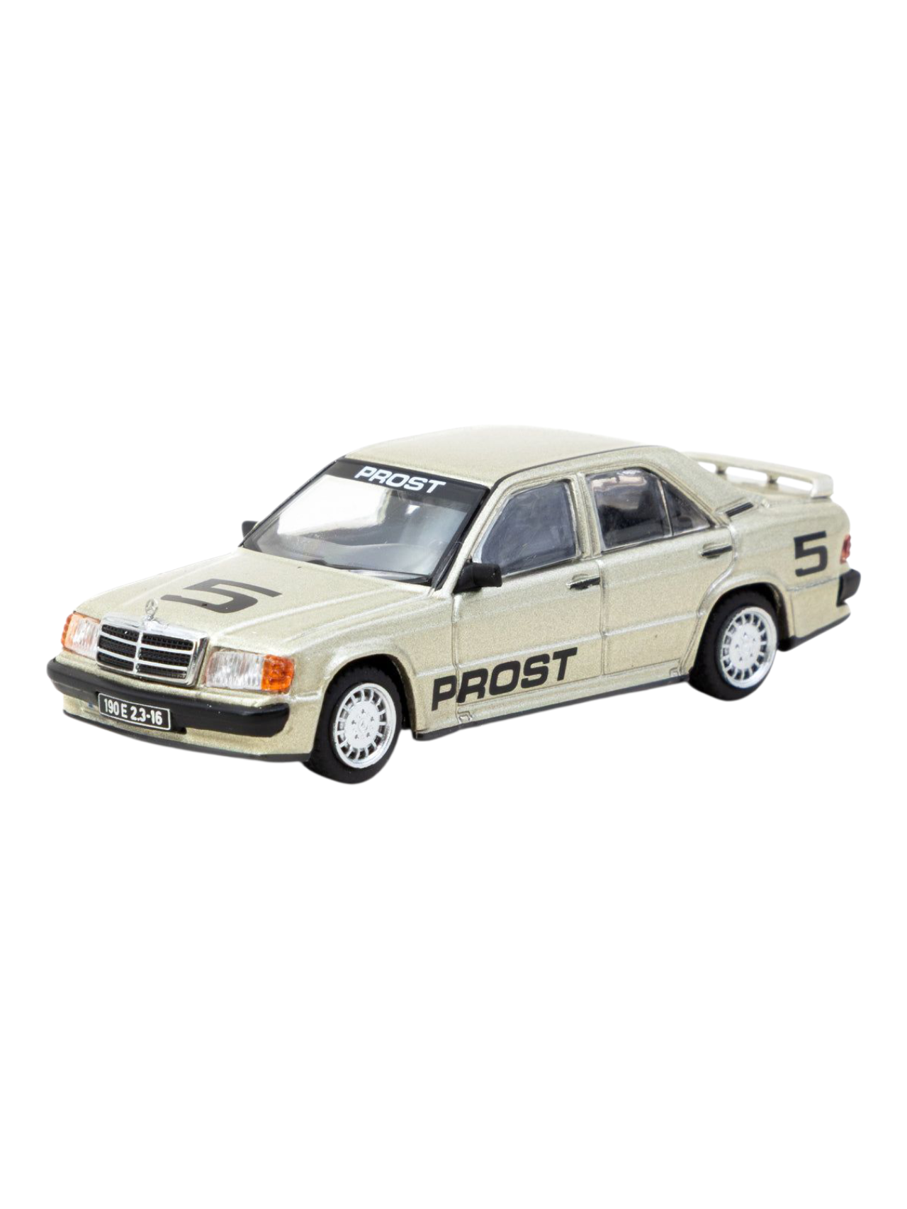 Tarmac Works Mercedes-Benz 190 E 2.3-1.6 Race of Champion Alain Prost 1:64 Scale