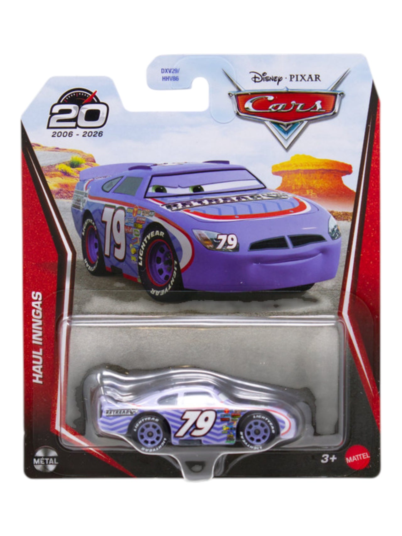 Disney Pixar Cars Haul Inngas #79 20th Anniversary (2006–2026) Die-Cast Toy Car | Original Mattel | Collector Edition