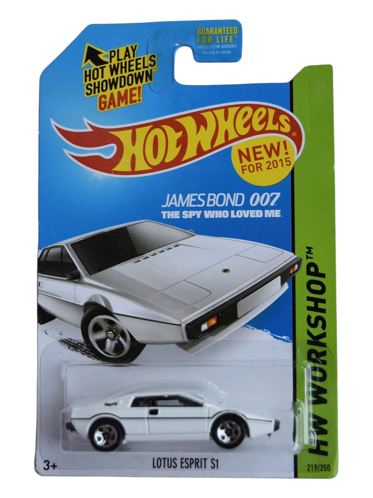 HotWheels James Bond 007 Lotus Esprit S1 Imported Mainline 1:64 Scale