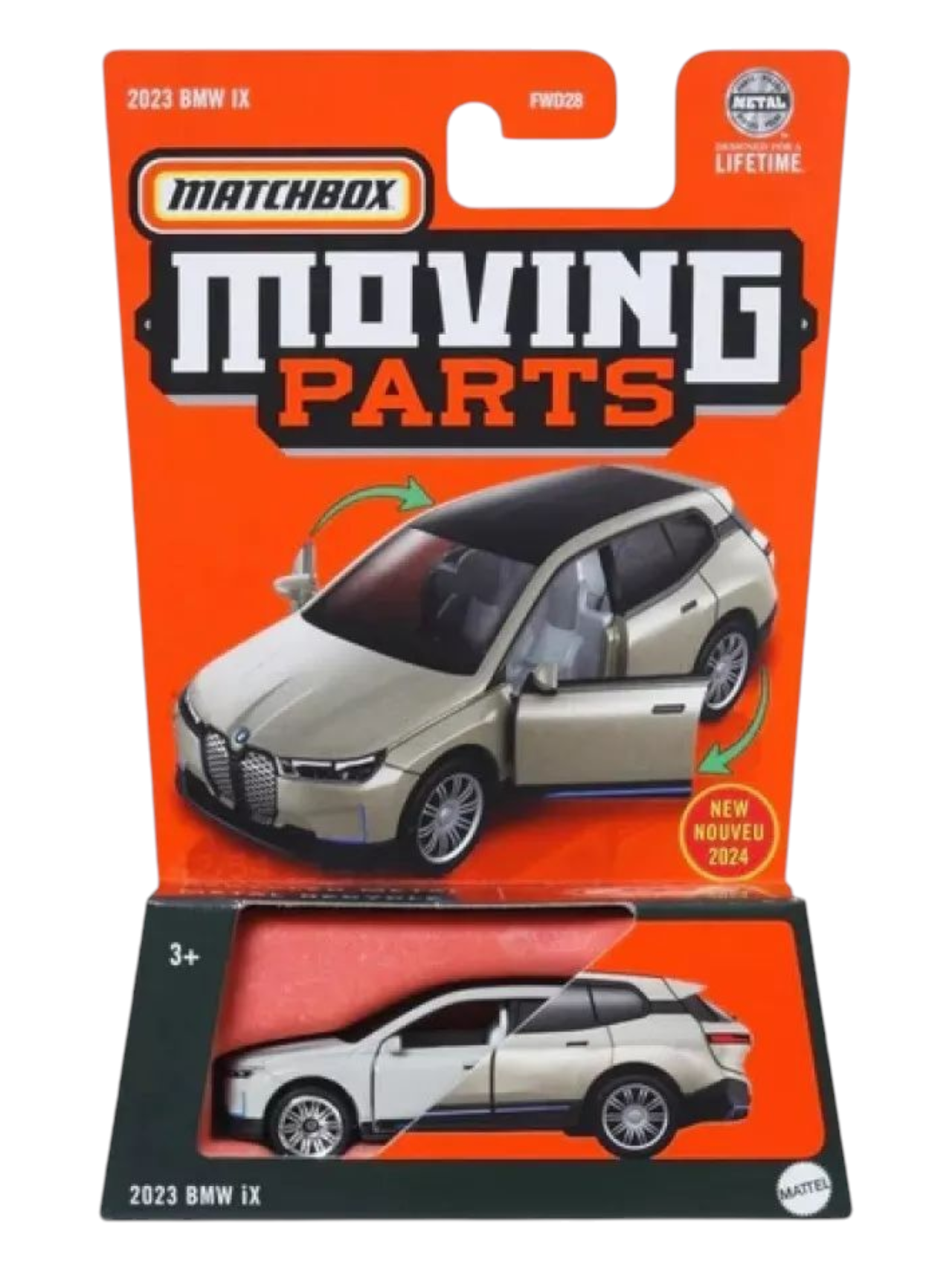 Matchbox Moving Parts 2023 BMW iX 1:64 Scale