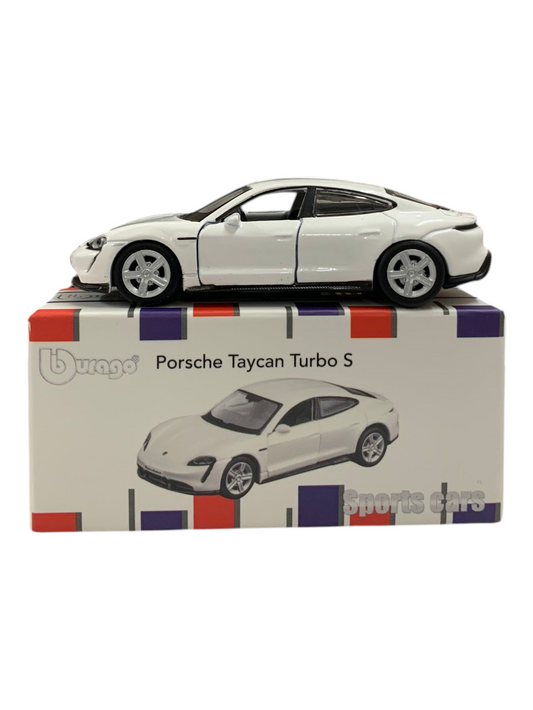 Bburago Sports Cars Edition Porsche Taycan Turbo S 1:64 Scale