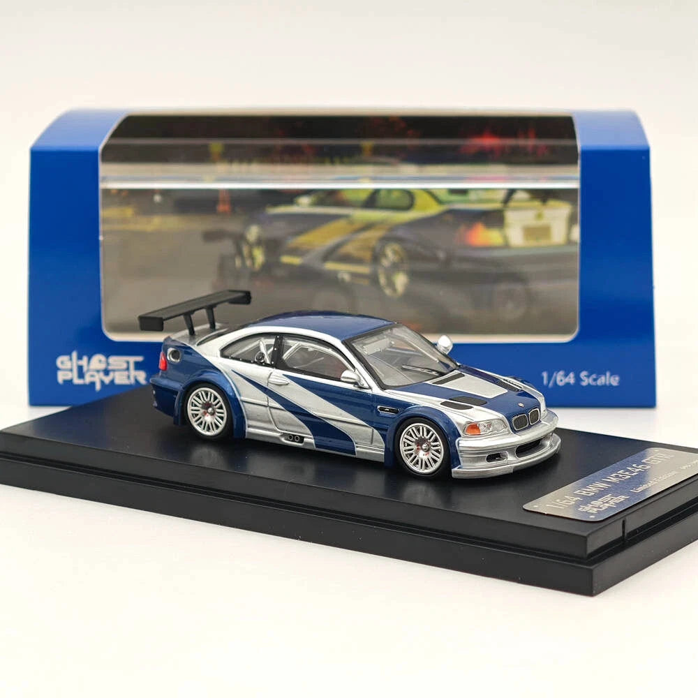 Ghost Player BMW M3 E46 GTR Imported 1:64 Scale