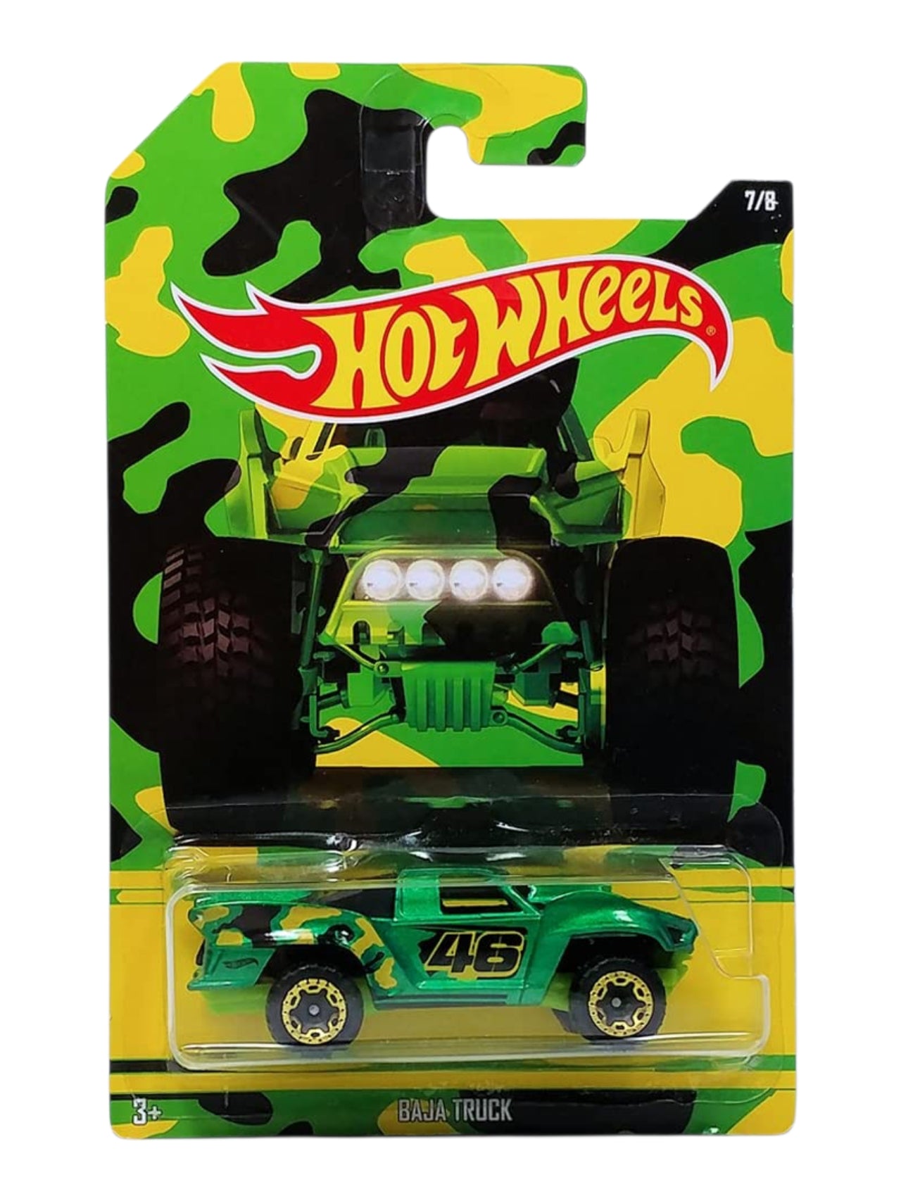 HotWheels Baja Truck Imported Mainline Card Art 1:64 Scale – Toy