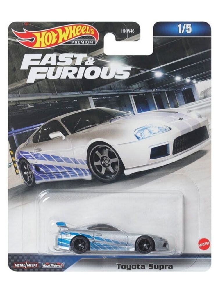 HotWheels Fast and Furious Toyota Supra Imported Premium 1:64 Scale