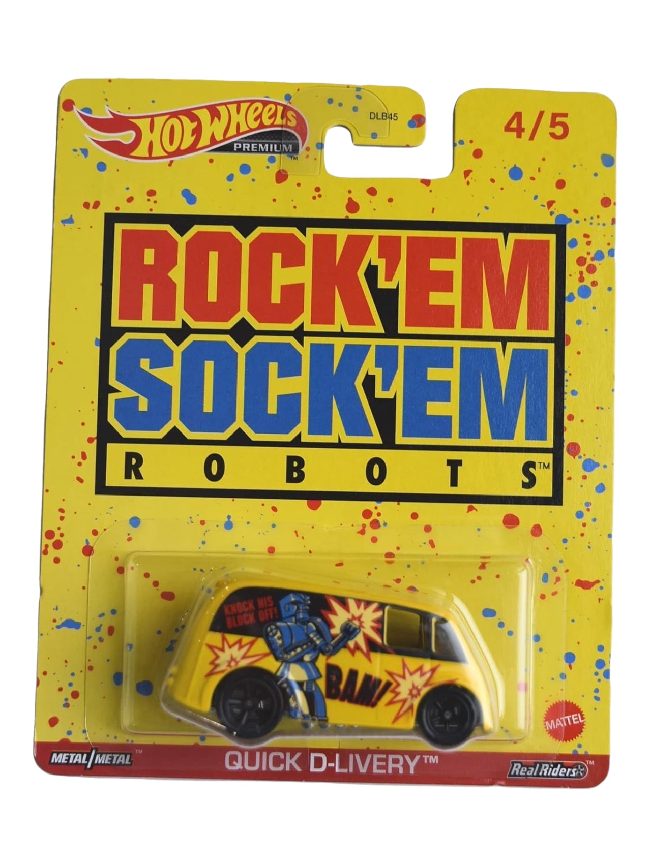 HotWheels Rock'em Sock'em Robots Quick D-Livery Imported Premium 1:64 Scale