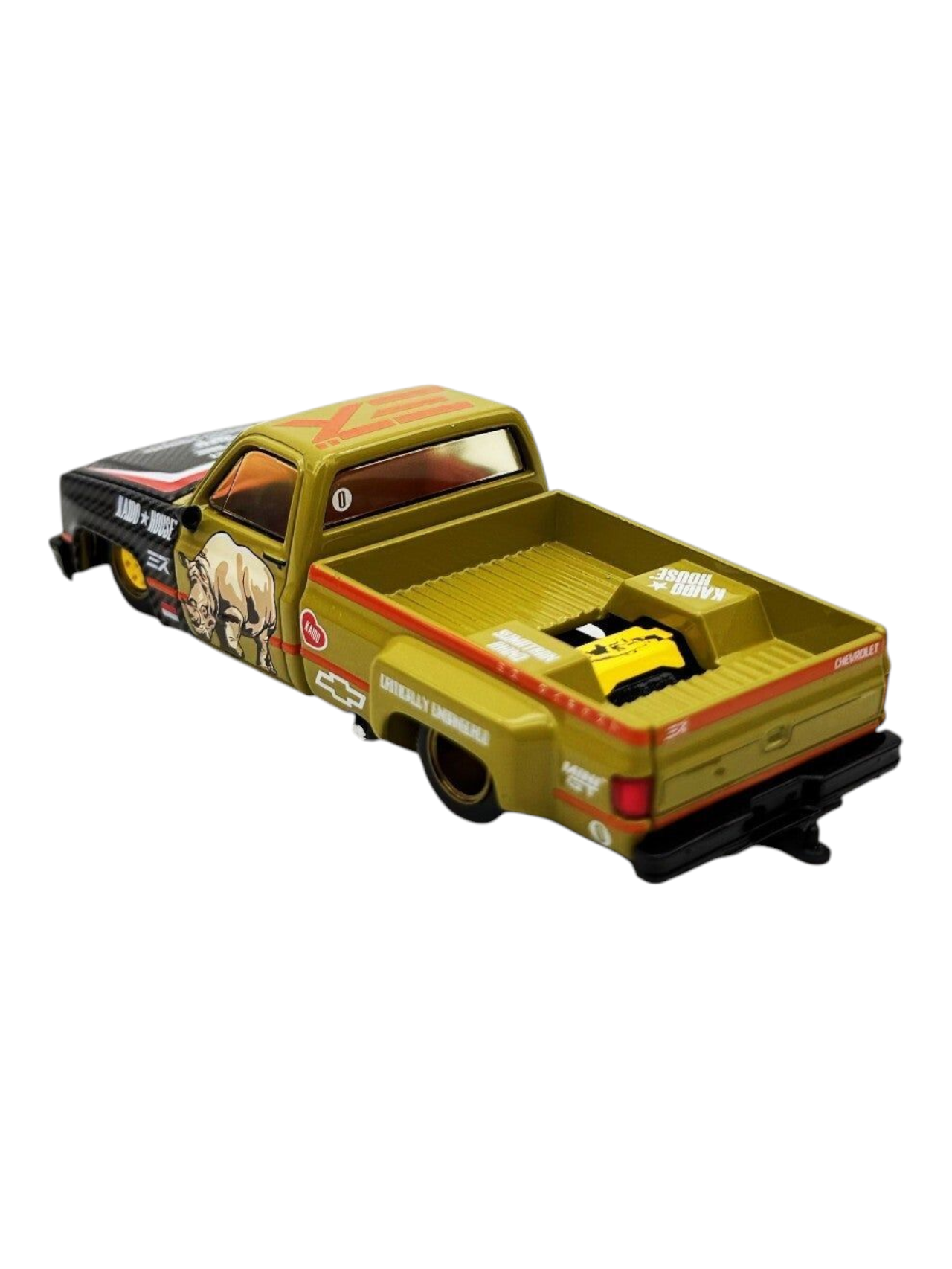 Mini GT Kaido House Chevrolet Silverado "Sumatran Rhino" Kaido x Mizu Diecast 1:64 Scale