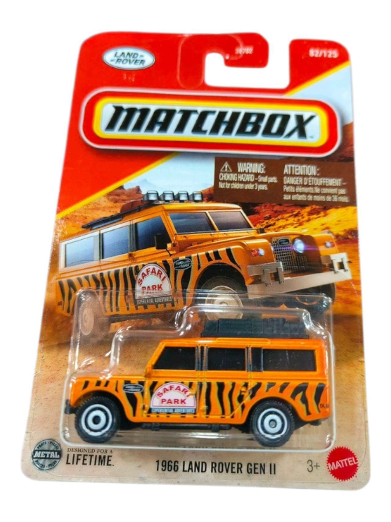 Matchbox 1966 Land Rover GEN Il Imported 1:64 Scale