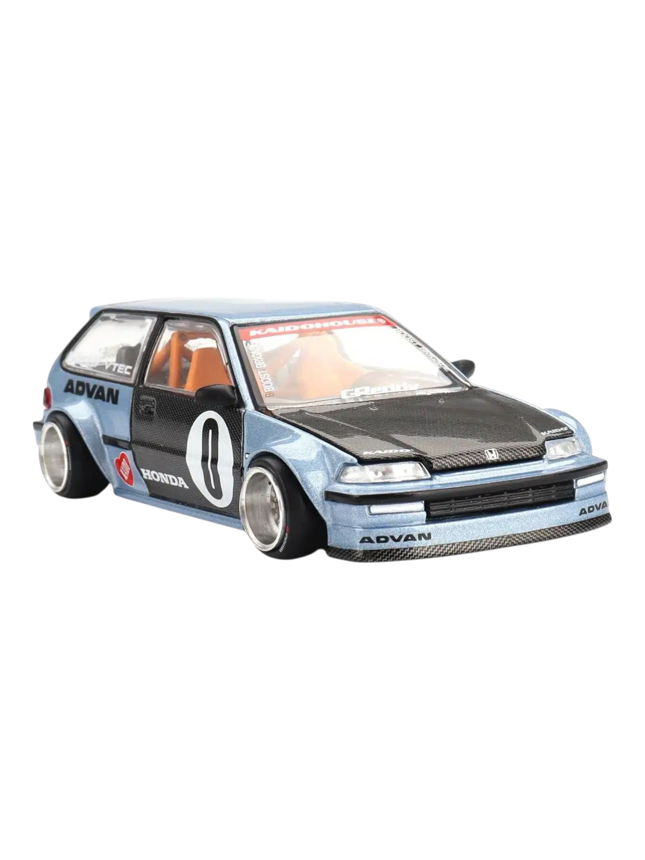 Mini GT Kaido House KHMJ 179 Honda Civic (EF) Kaido Roulette V1 Code-179 1:64 Scale