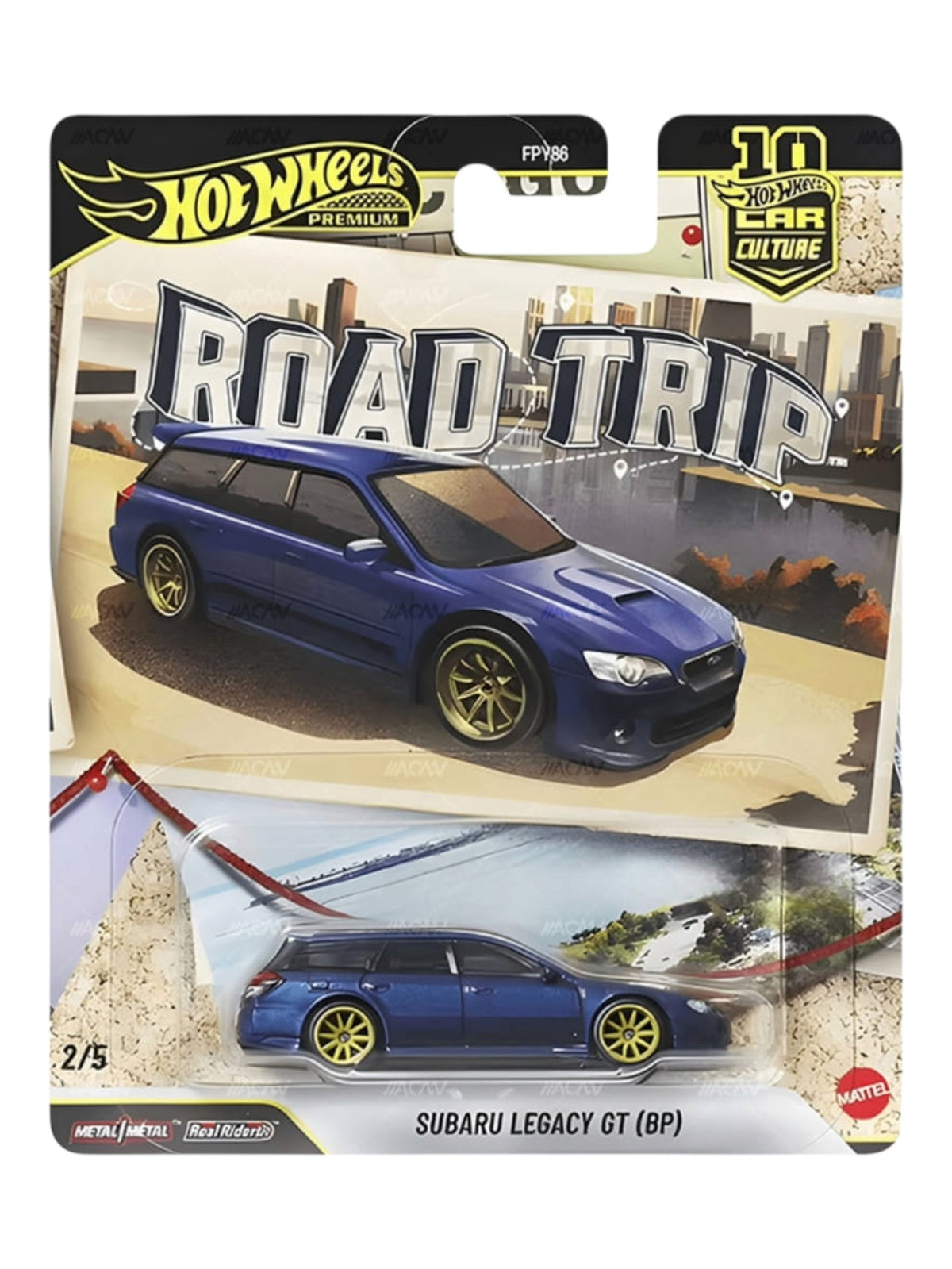 HotWheels 'Subaru Legacy GT (BP) Road Trip Imported Premium 1:64 Scale