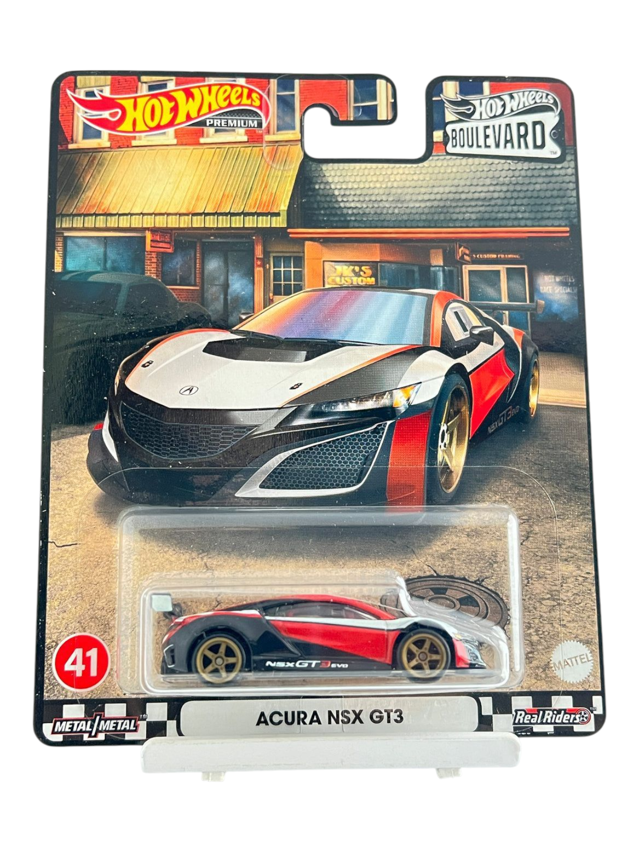HotWheels Boulevard Acura NSX GT3 Imported Premium 1:64 Scale