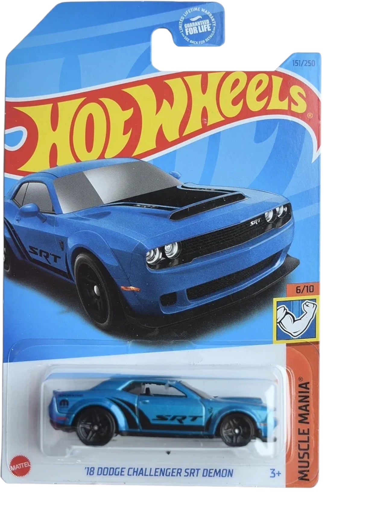 Hot Wheels '18 Dodge Challenger srt demon imported mainline 1:64 Scale