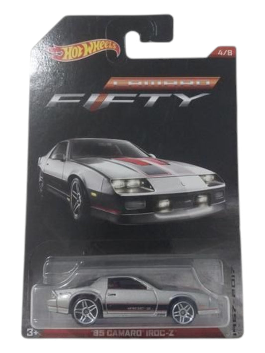 HotWheels Camaro Fifty 85 Camaro iroc -Z imported mainline 1:64 card art