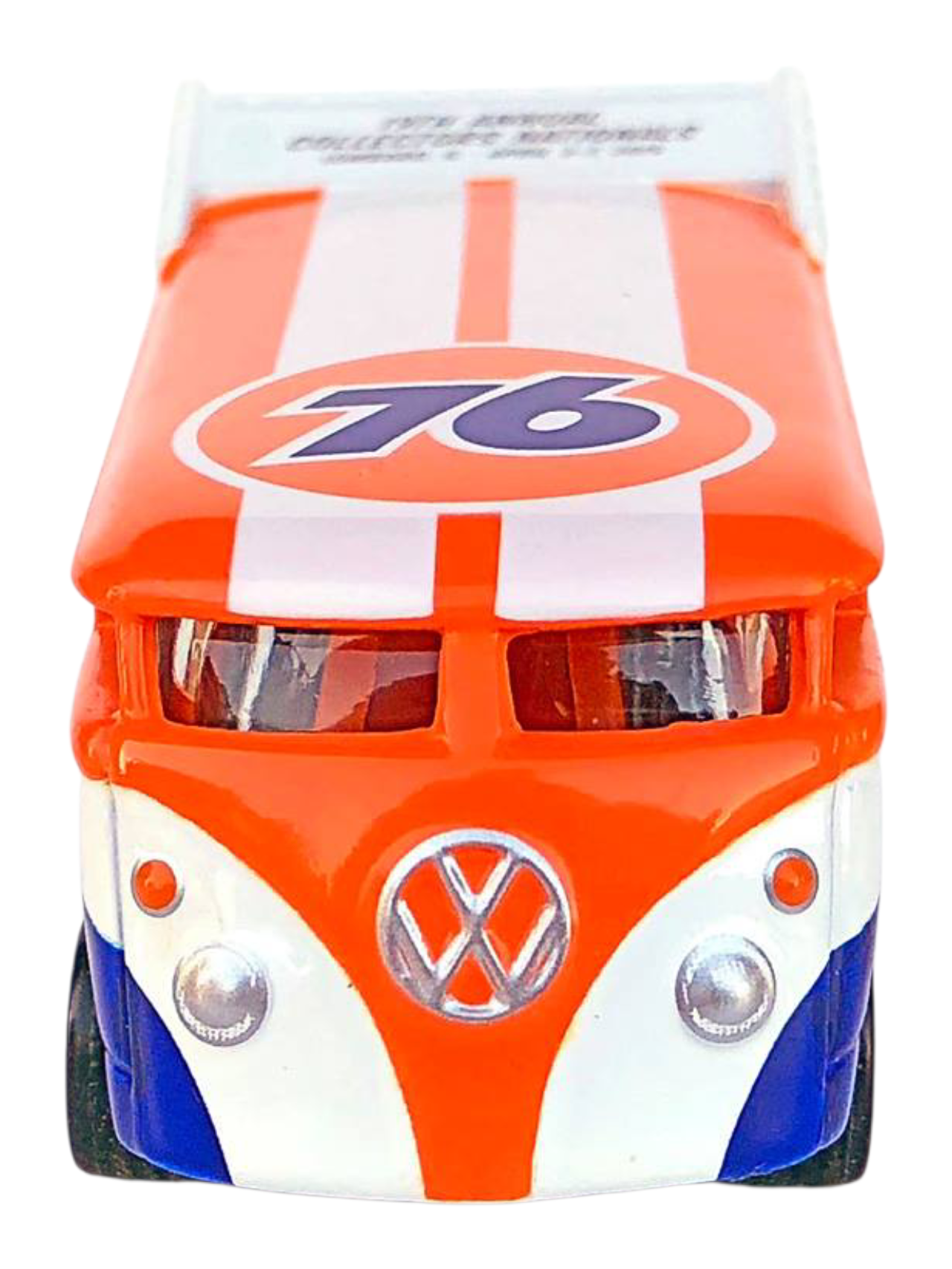 HotWheels RLC 'Volkswagen Drag Bus 19th Annual Hot Wheels Collectors Nationals ( Card is Damage car mint condition ) Imported 1:64 Scale