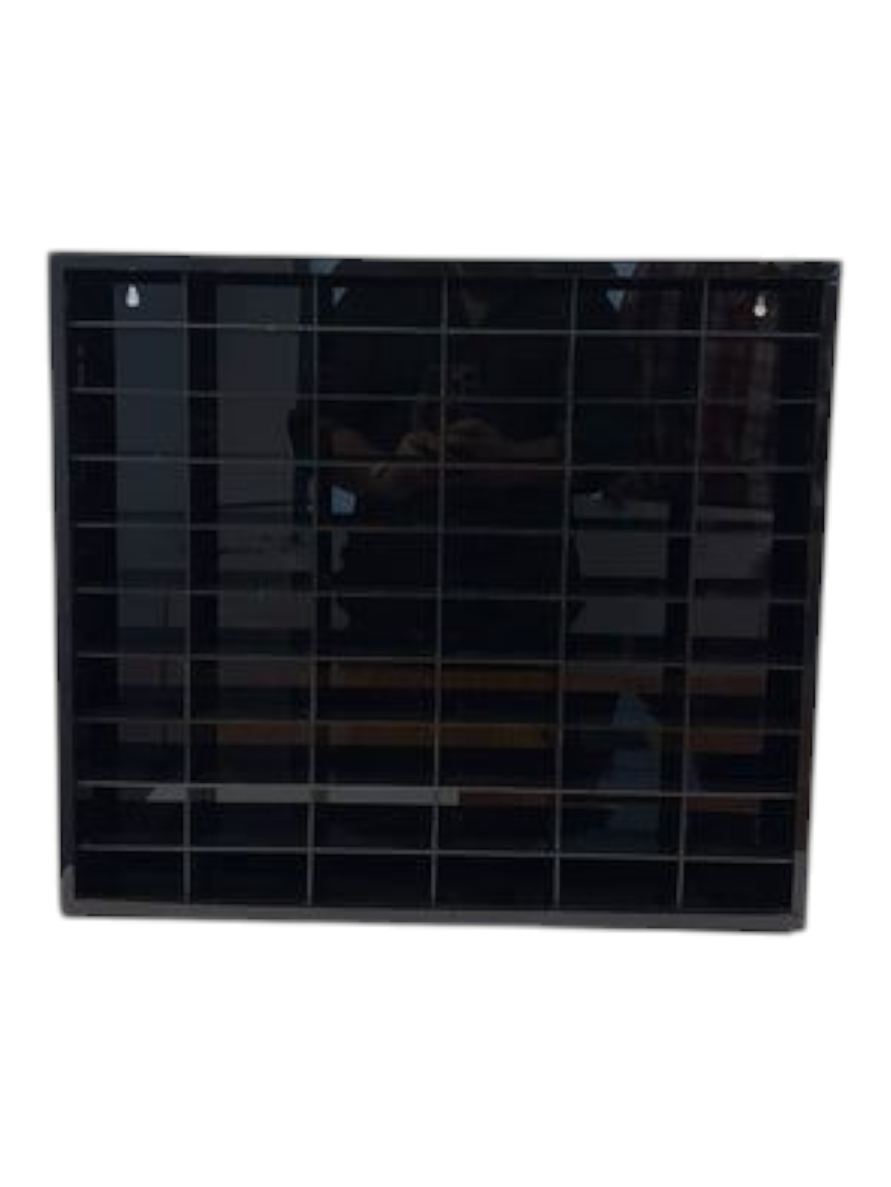 Black Acrylic Case For Storage holds 60 Cars (Cars not Included)