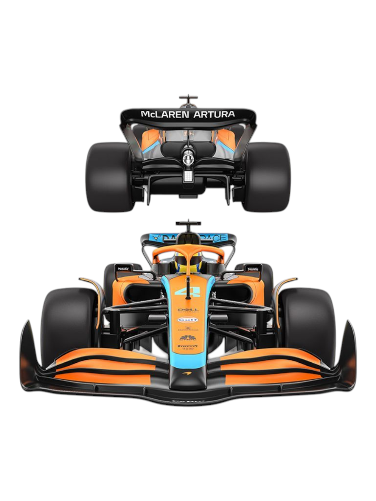 Rastar Mclaren F1 MCL 36 2022 Emilia Romagna Grand Prix Remote Control (Official Licensed Product)