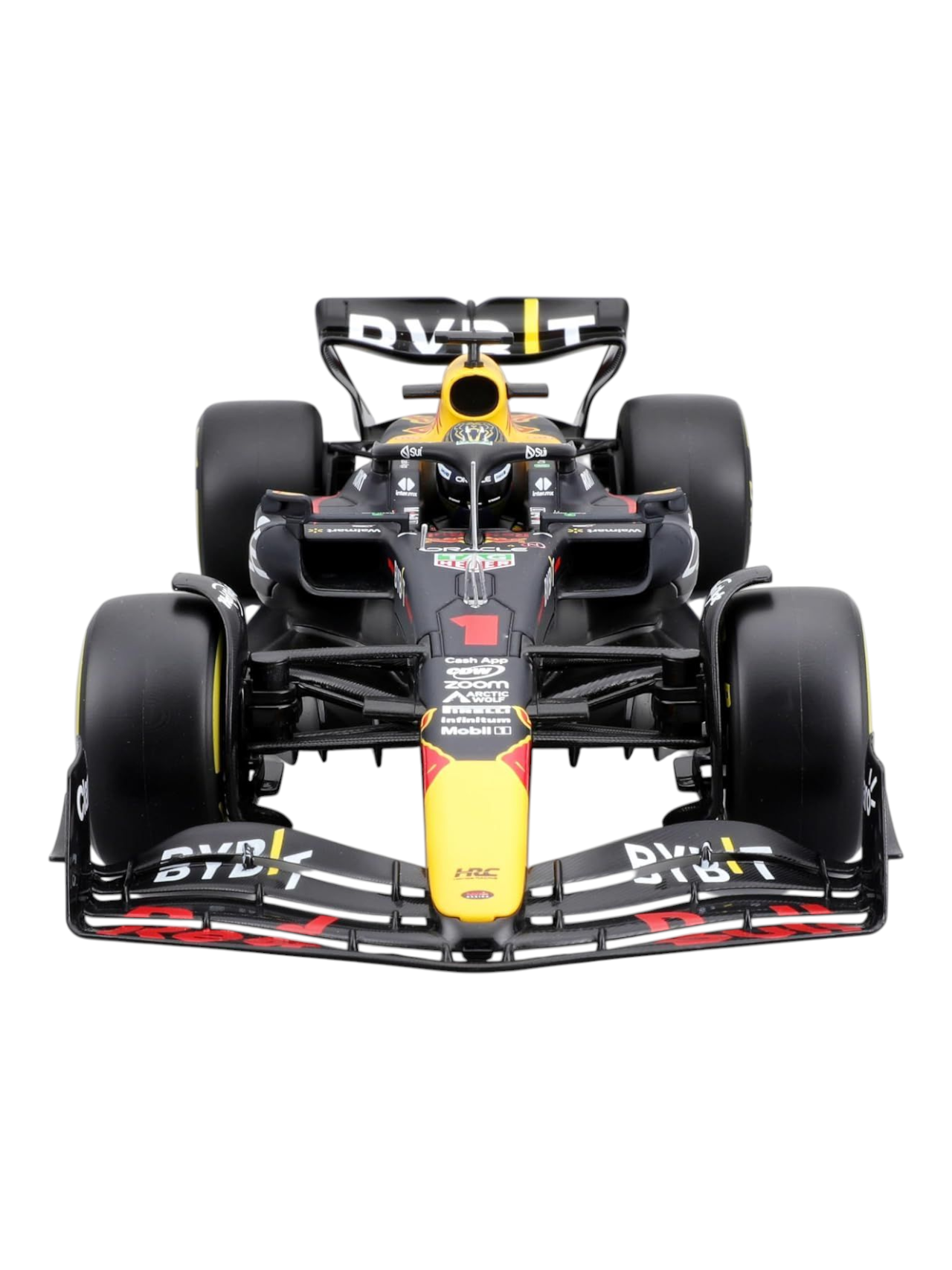 Bburago Formula 1 (F1) Oracle Redbull Racing RB19 -M.Verstappen 2023 Constructors Champions Diecast 1:18 Scale