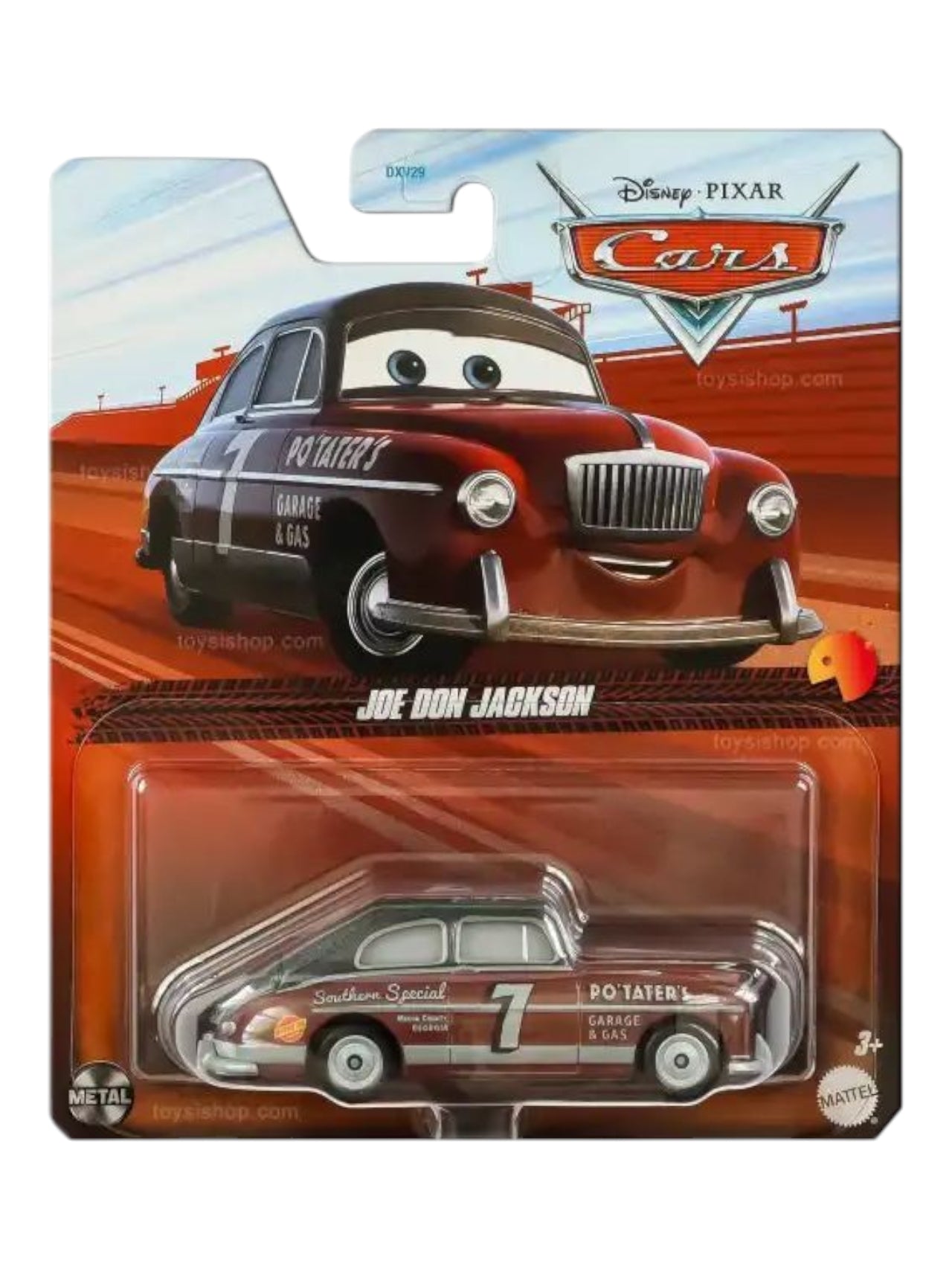 Disney Pixar Cars joe don Jackson 1:64 Scale