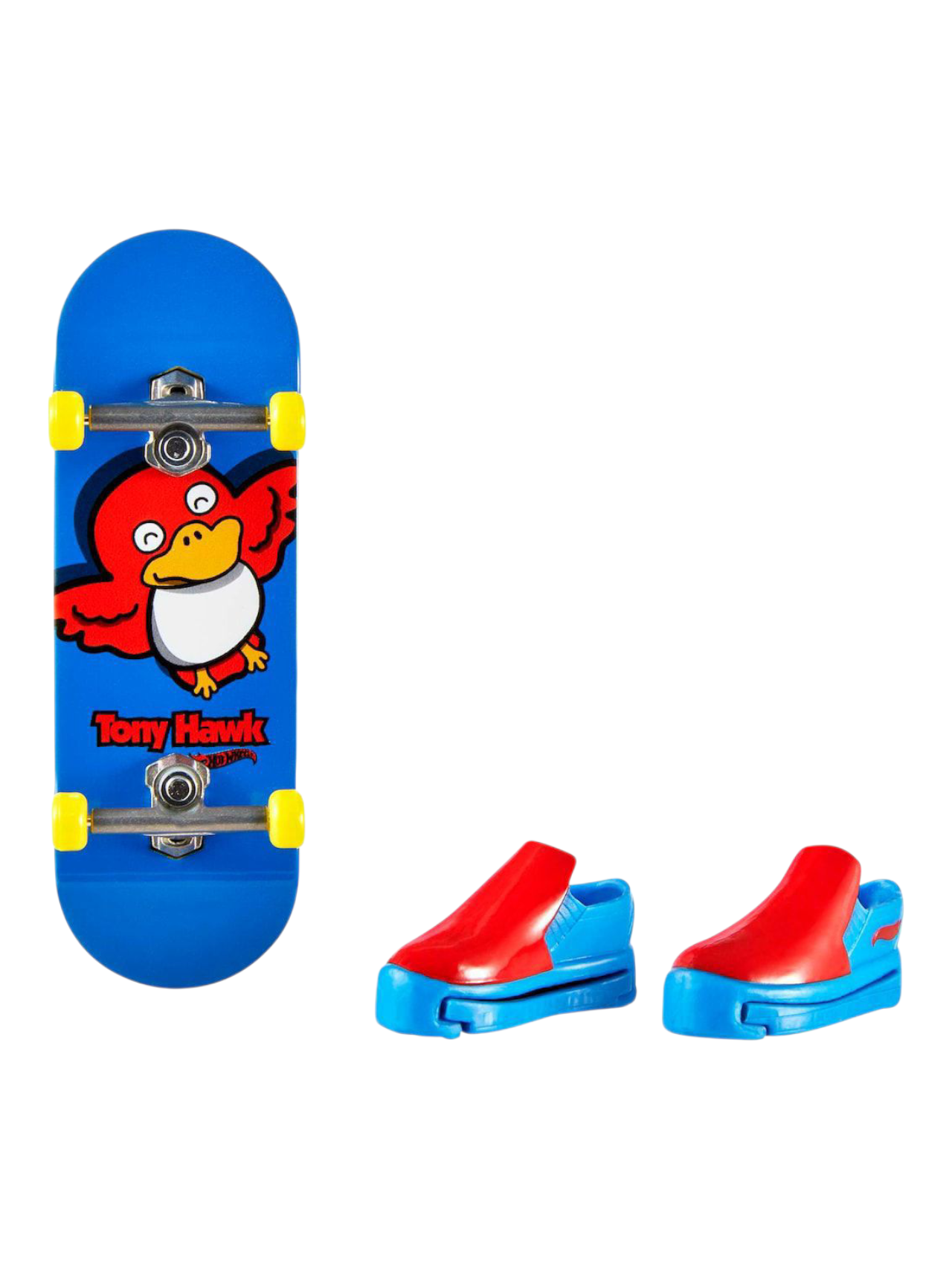 HotWheels Skate Tony Hawk Chirping Trickster Fingerboard and Skate Shoes
