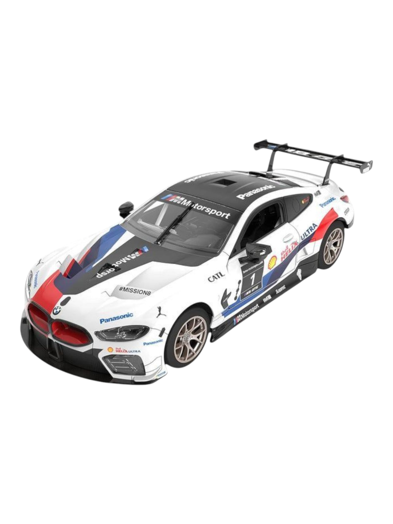 Rastar BMW M8 GTE RC Assembly Model Kit 1:18 Scale (66 pcs and 8 pts)