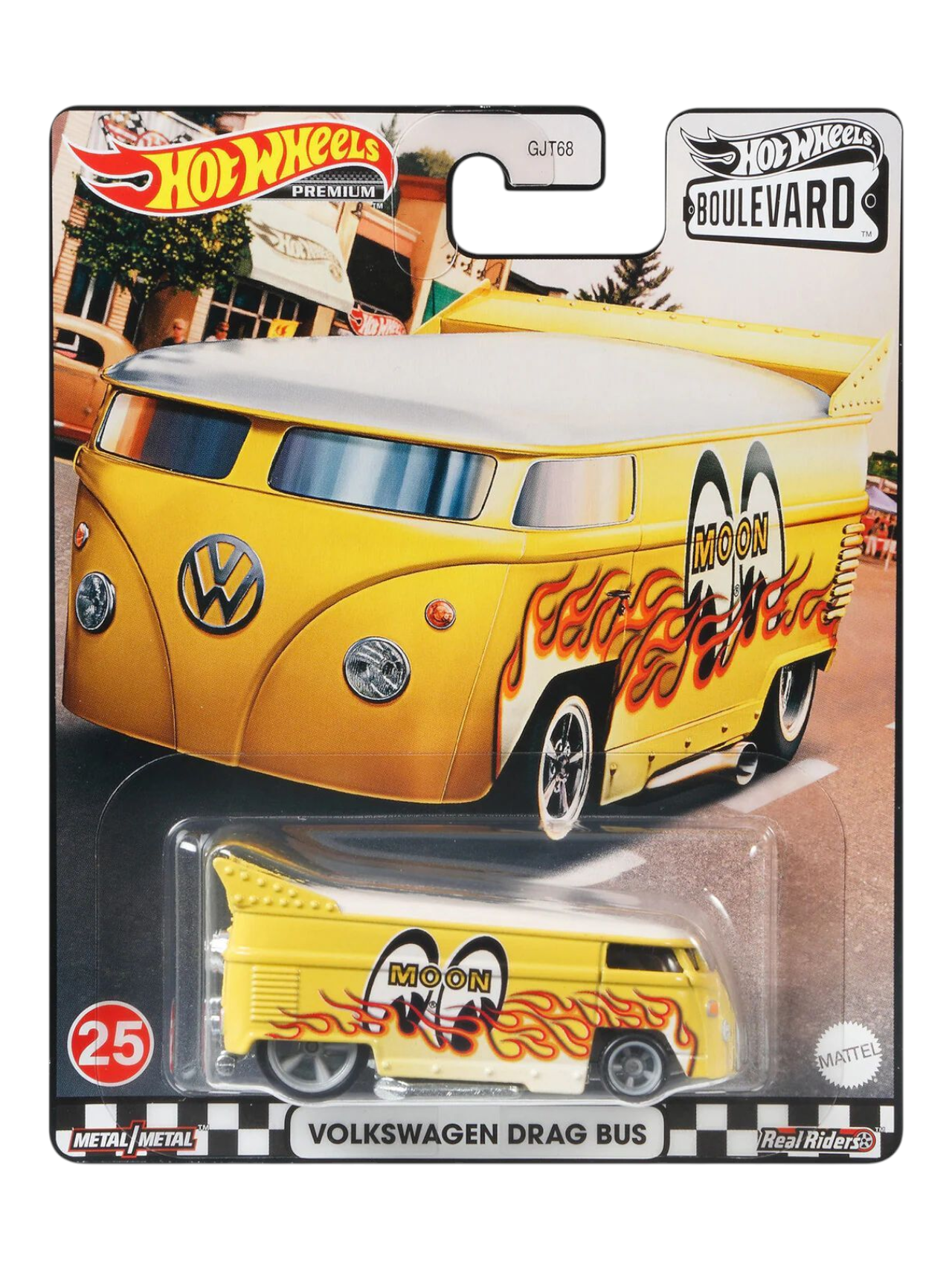 HotWheels Boulevard Volkswagen Drag Bus Imported Premium 1:64 Scale