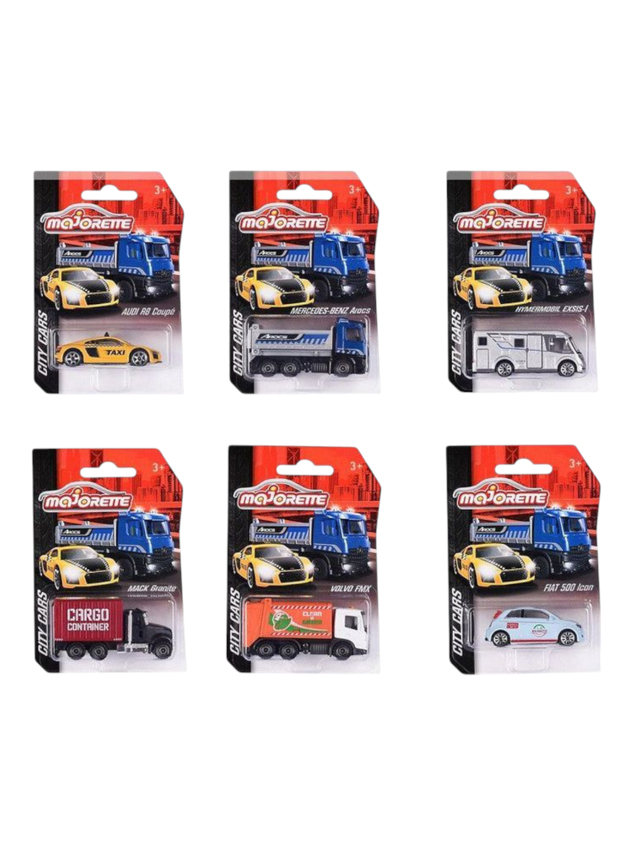Majorette City Cars Edition 1:64 Scale