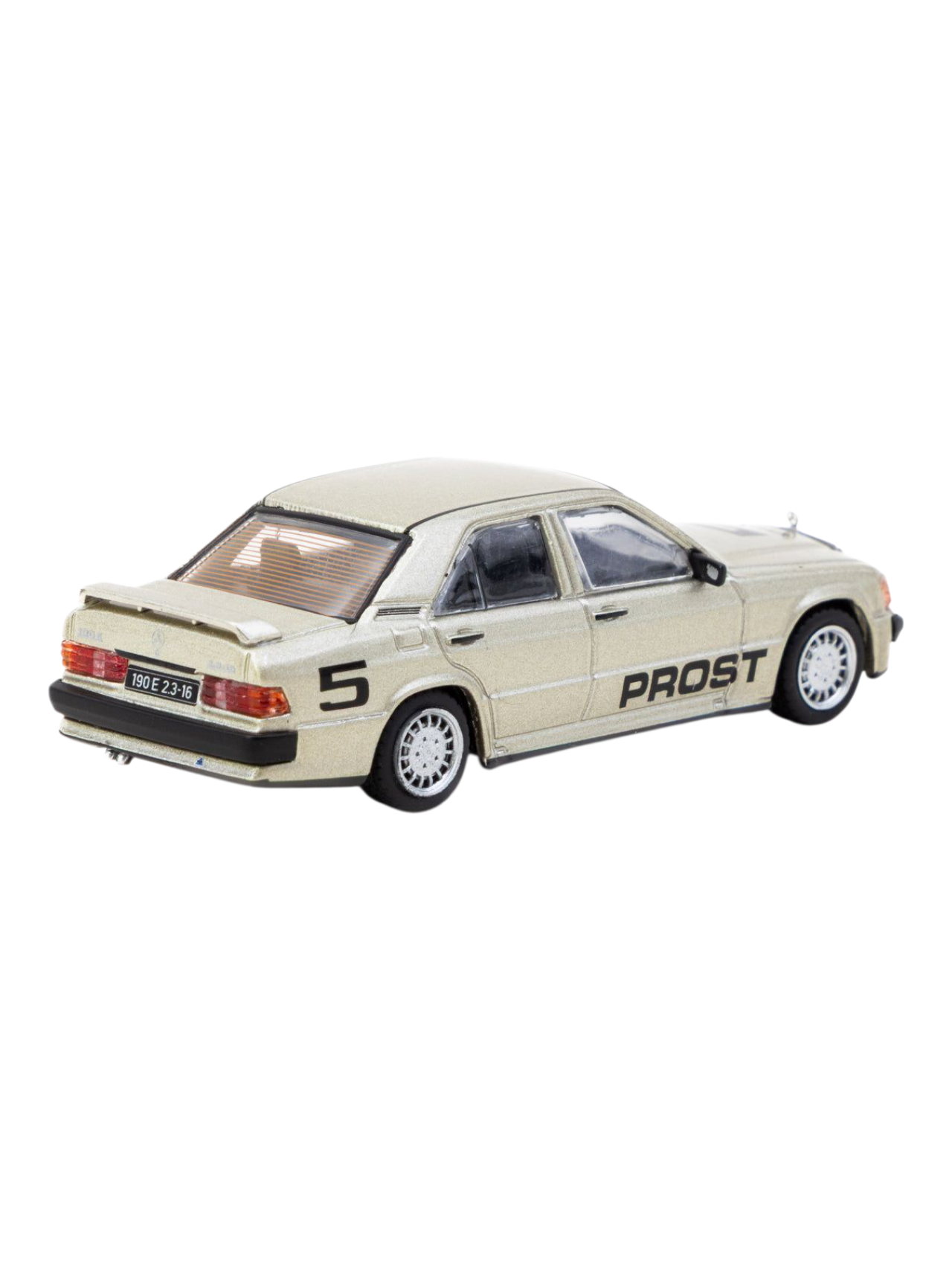 Tarmac Works Mercedes-Benz 190 E 2.3-1.6 Race of Champion Alain Prost 1:64 Scale