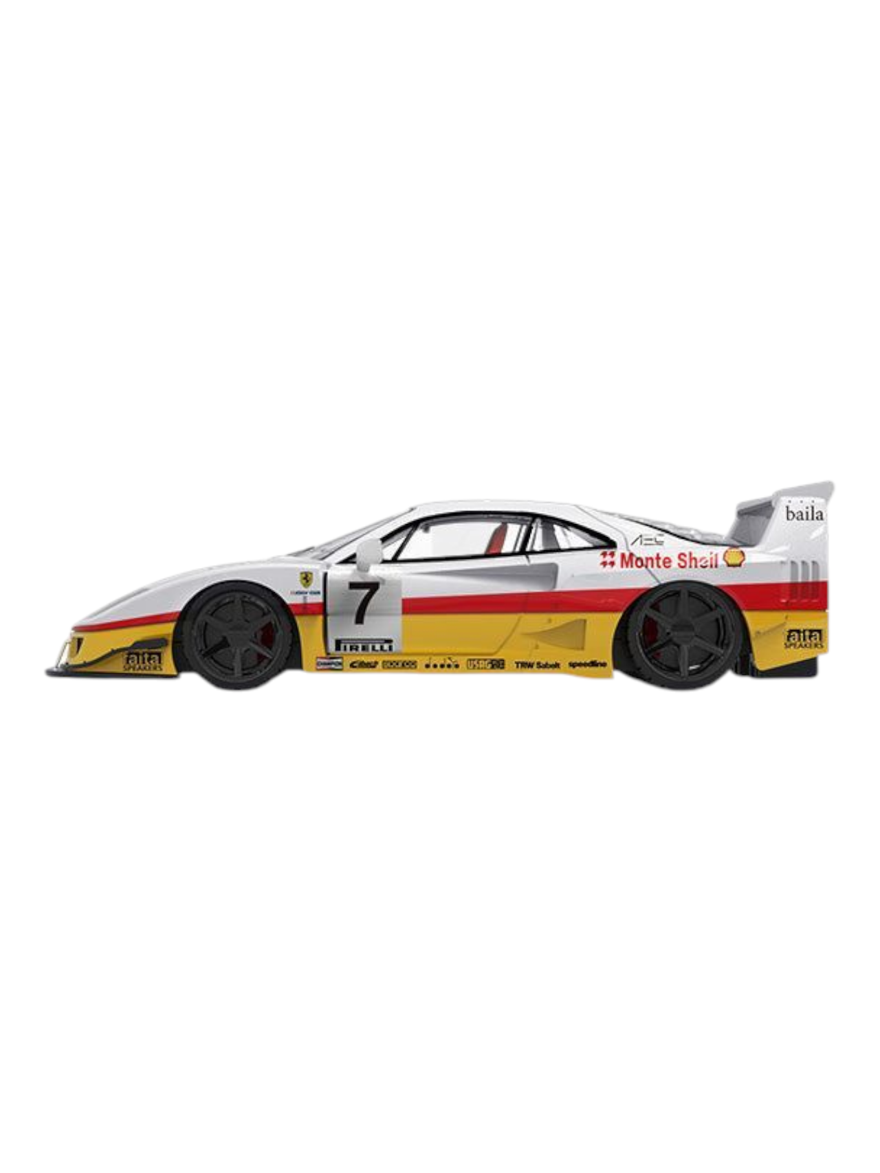 Supcar Ferrari F40 1:64 Scale (With Acrylic Case)