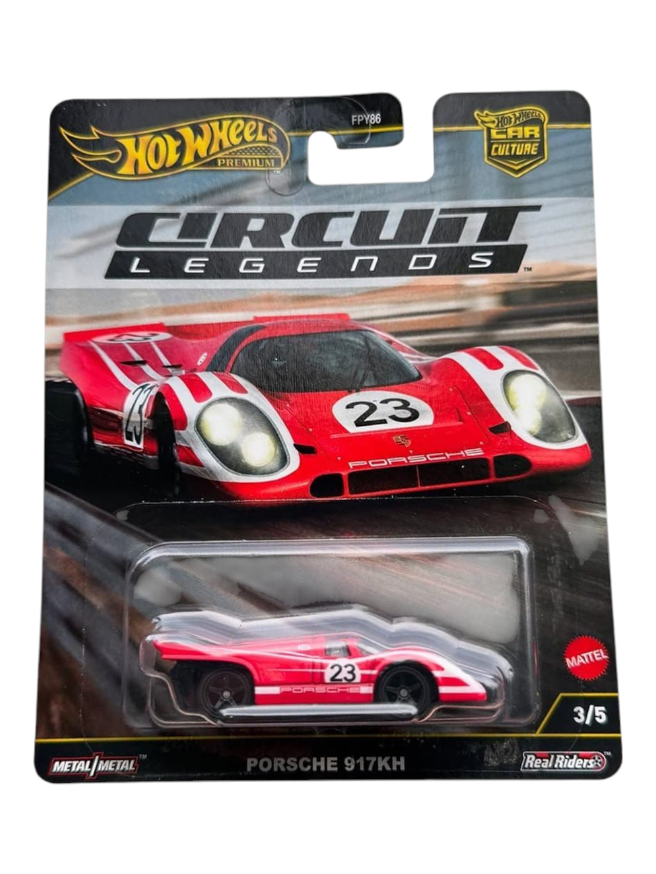 thumbnail image 2 of Hot Wheels Porsche 917KH – Circuit Legends Series, 1/64 Scale Diecast (FPY86-961 K) 2 of 6