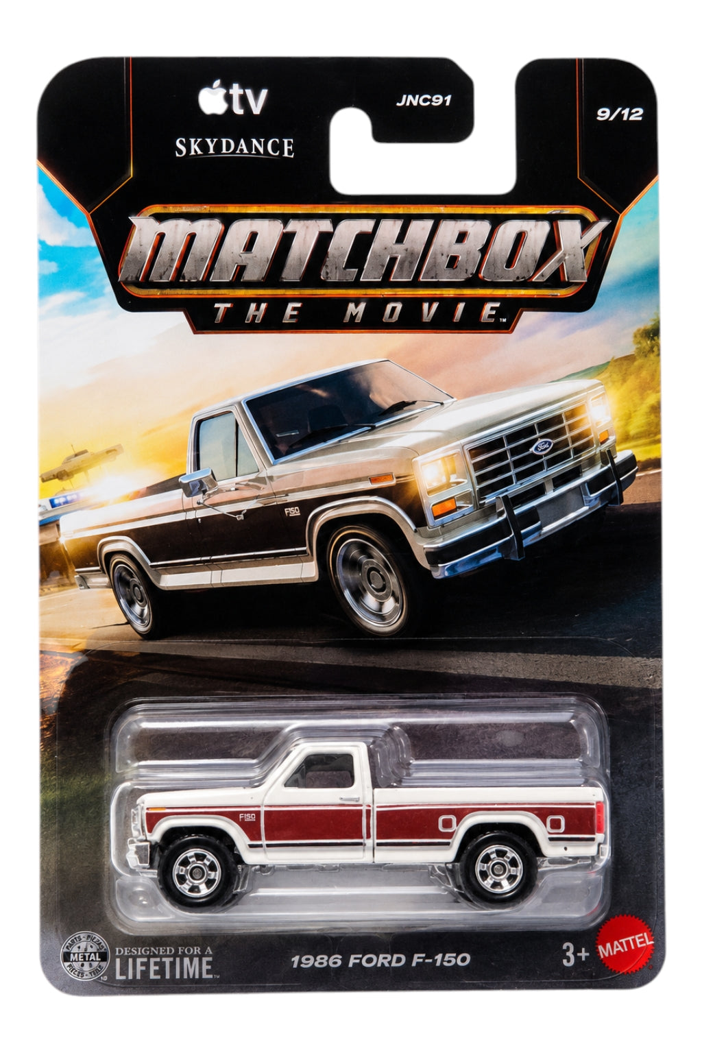 MatchBox the movie 1986 ford f-150 imported mainline 1:64 Scale