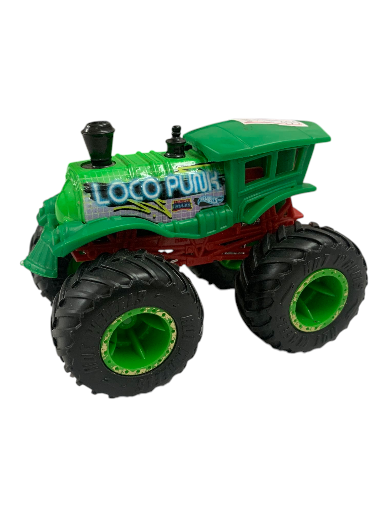 Green Hot Wheels Monster Truck HotWheels Locopunk Monster Truck