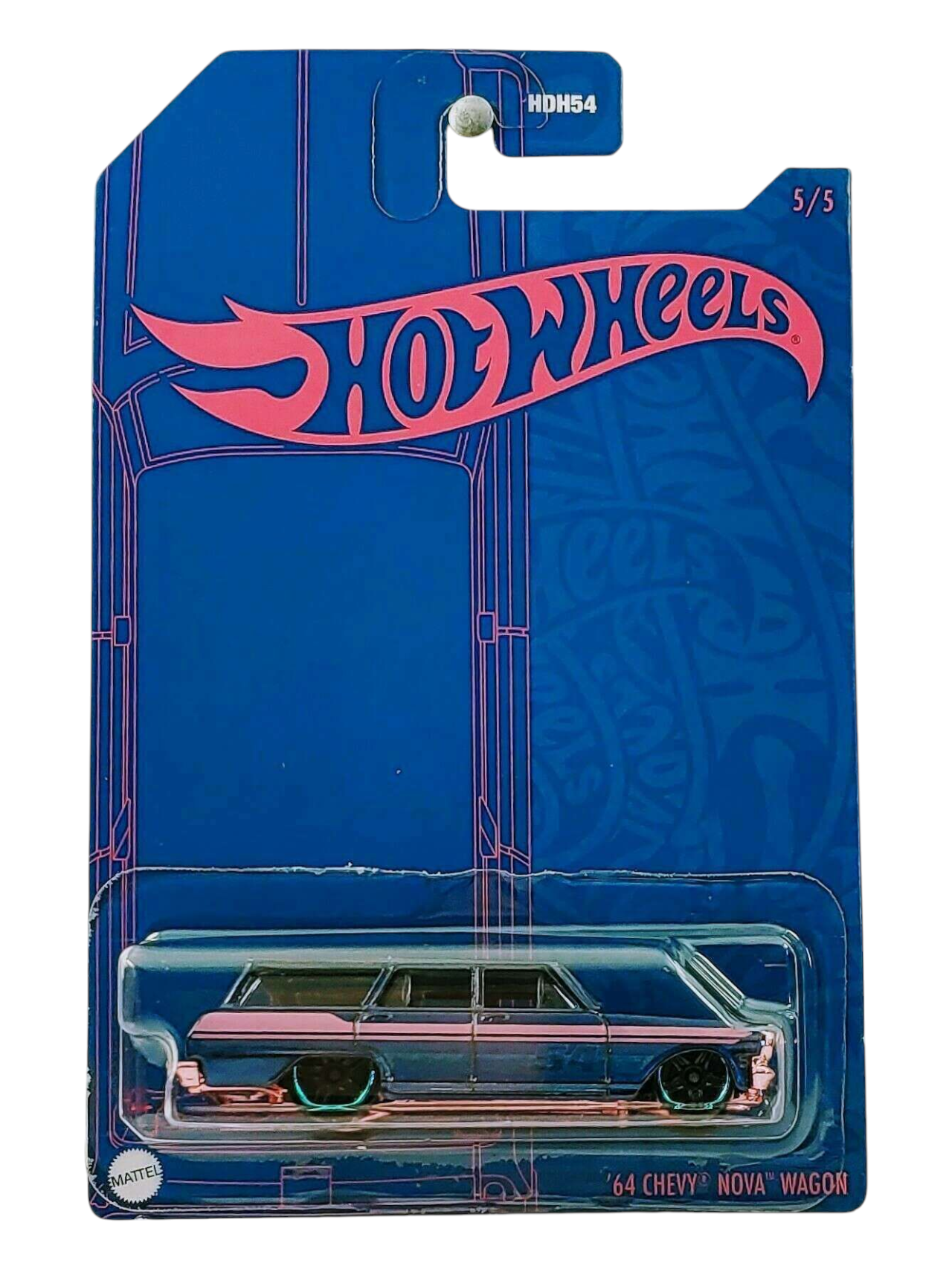 HotWheels 64 Chevy Nova Wagon Imported Mainline 1:64 Scale
