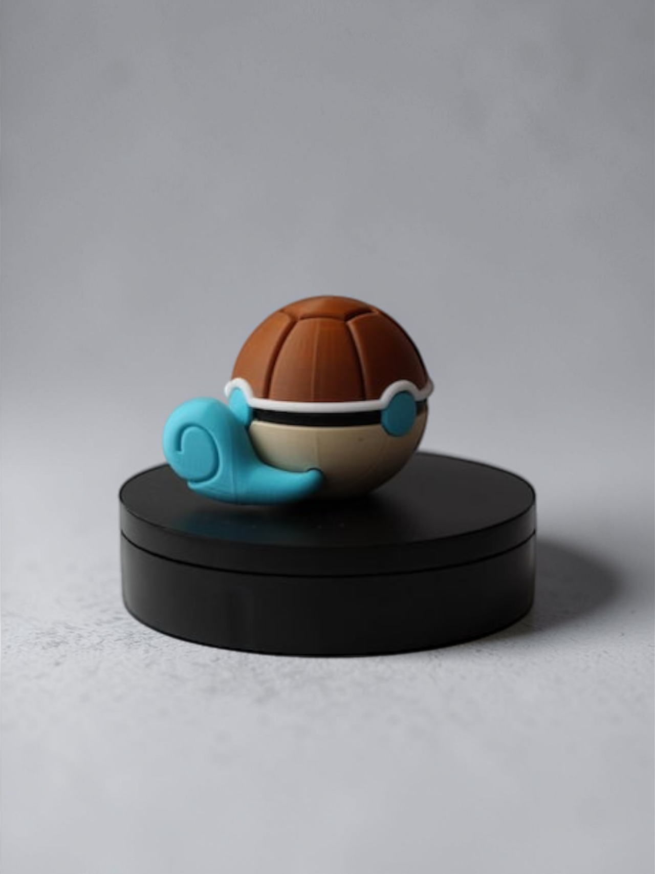 pokémon Squirtle - Inspired 3D Printed Pokéball Replica Collector Showpiece