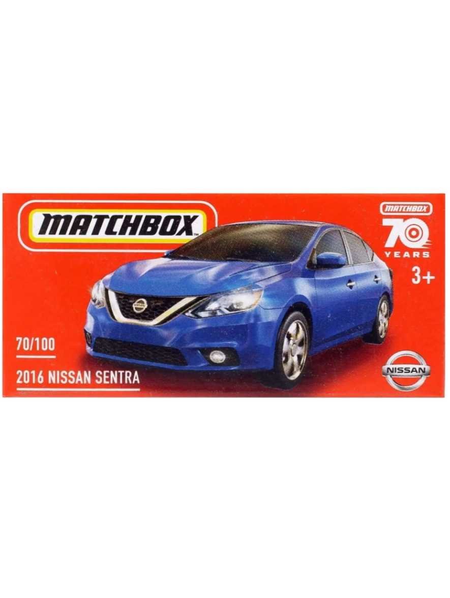 Matchbox 70 Years Anniversary 2016 Nissan Sentra Mainline 1:64 Scale