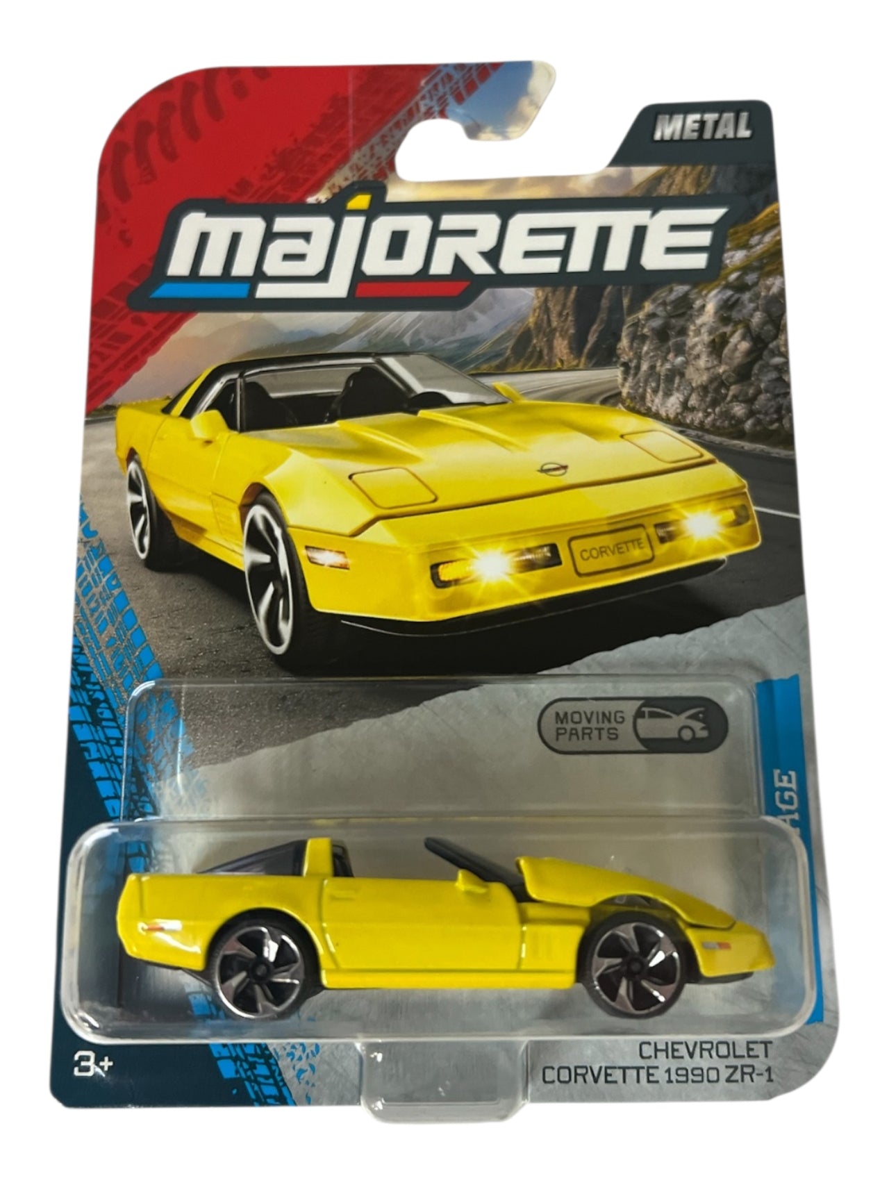 Majorette Chevrolet Corvette 1990 ZR-1 Imported Premium 1:64 Scale