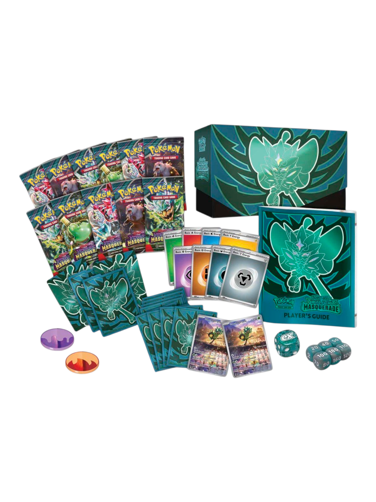 Pokemon Scarlet and Violet Twilight Masquerade Elite Trainer Box ETB (English)