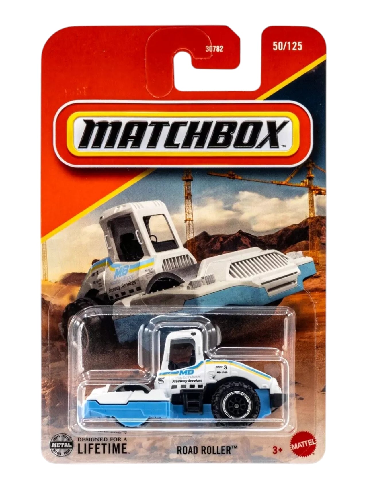 MatchBox road roller imported mainline 1:64 Scale