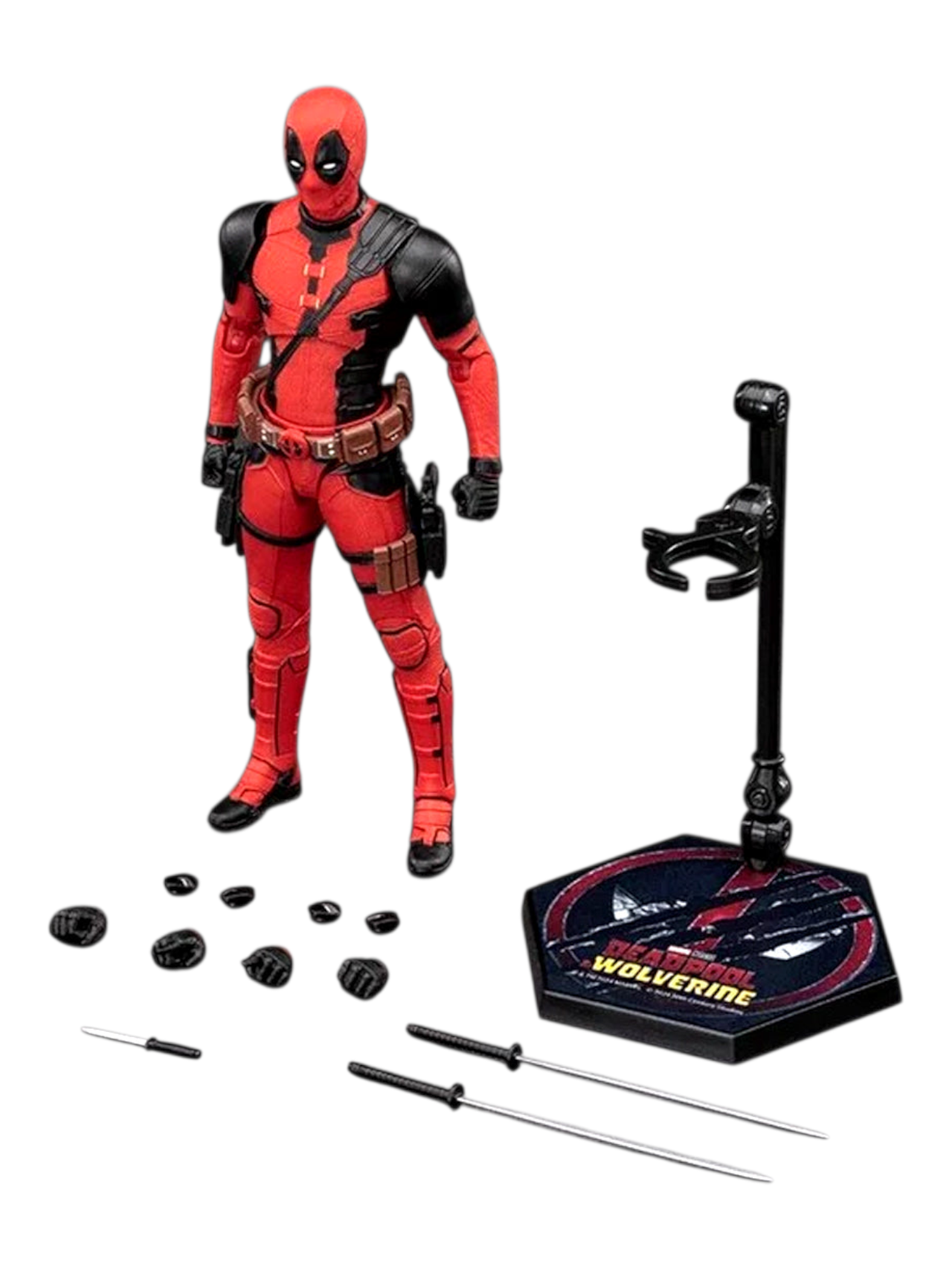 ZD Toys Marvel Studio Deadpool 1:10 Scale Action Figure- Deadpool & Wolverine Collection
