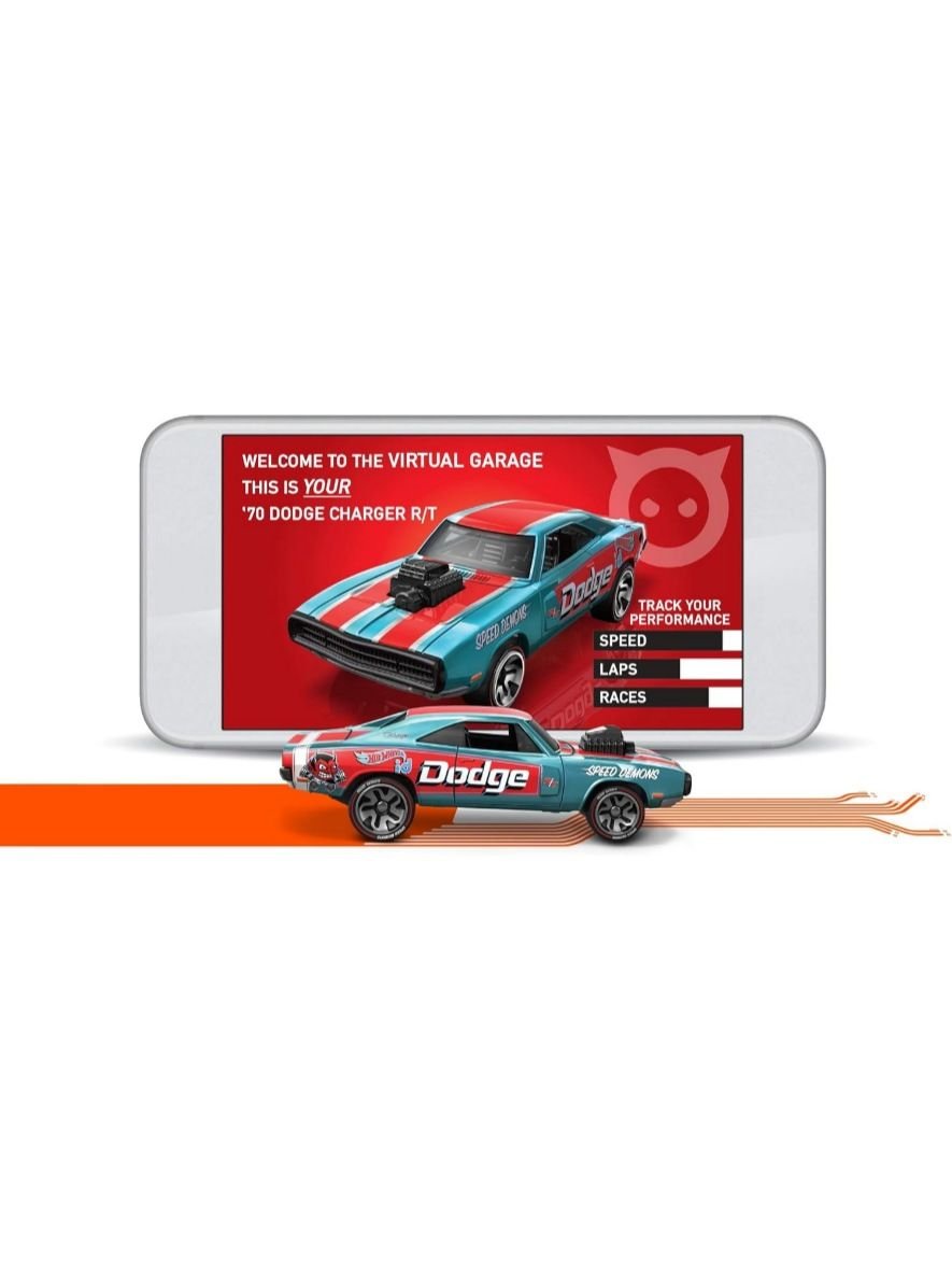 HotWheels ID 70 Dodge Charger R/T 1:64 Scale
