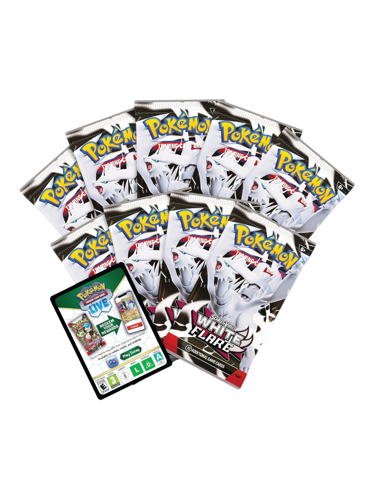 Pokemon Scarlet and Violet White Flare Elite Trainer Box (English)