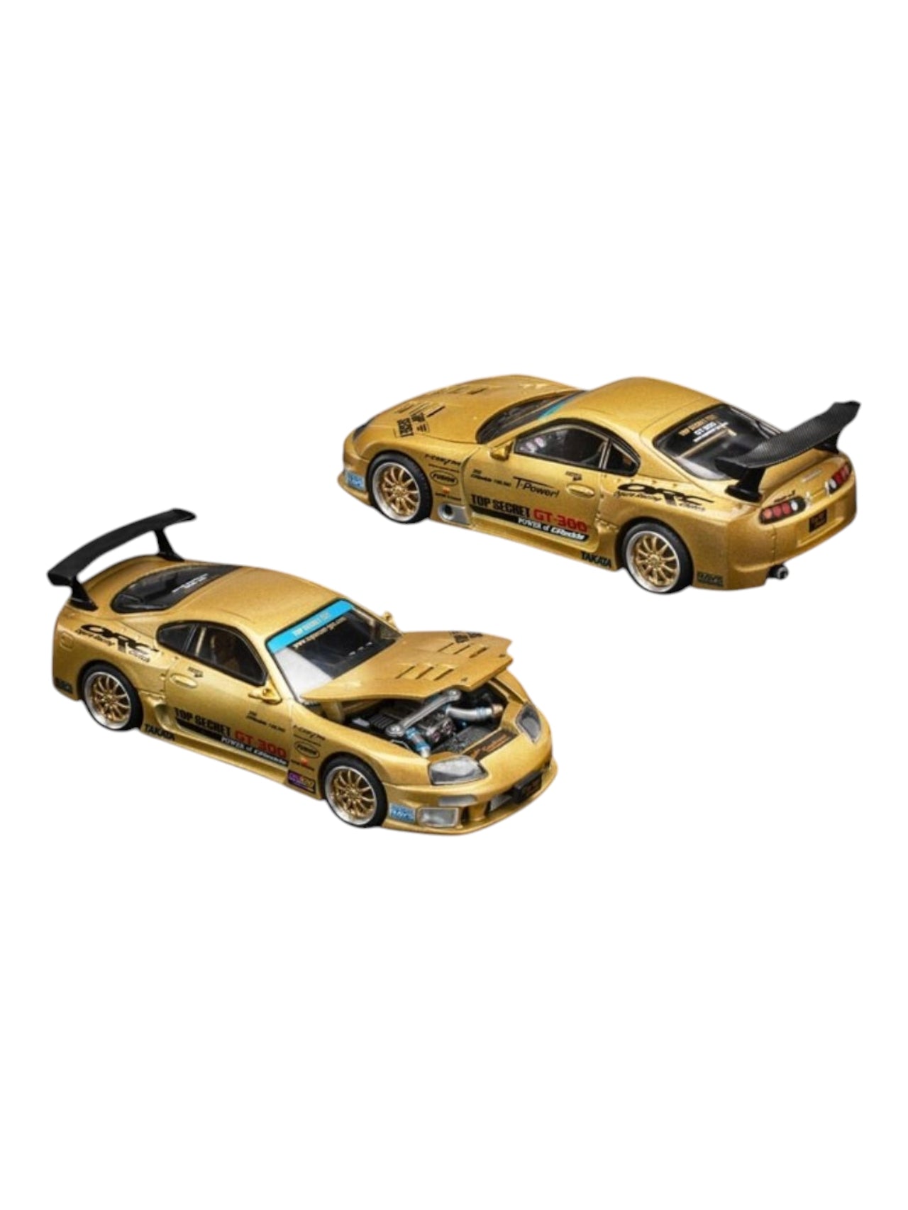 Pop Race Top Secret GT300 Supra PR64-229 1:64 Scale