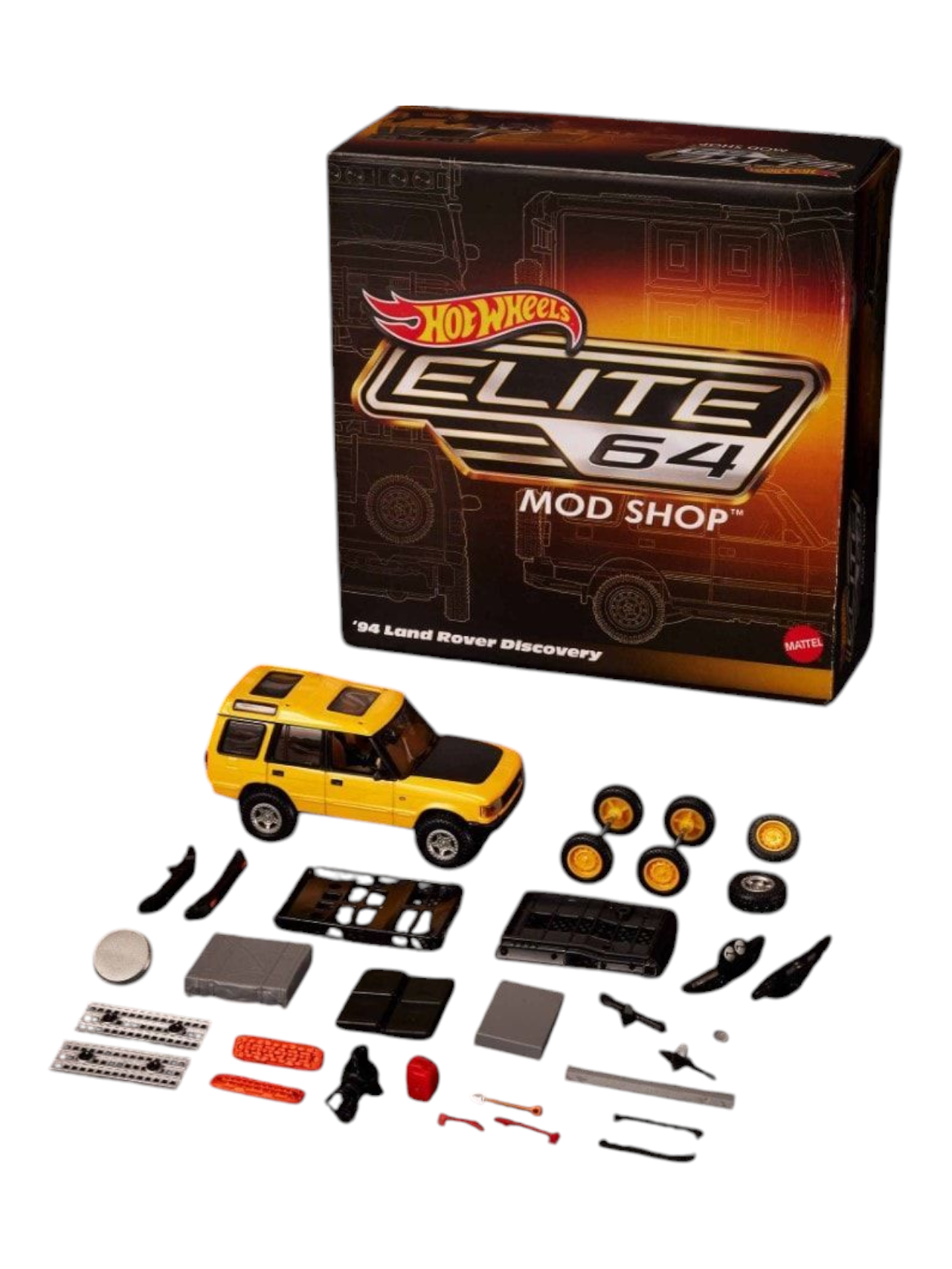 HotWheels Elite 64 Mod Shop 94 Land Rover Discovery imported RLC 1:64 Scale
