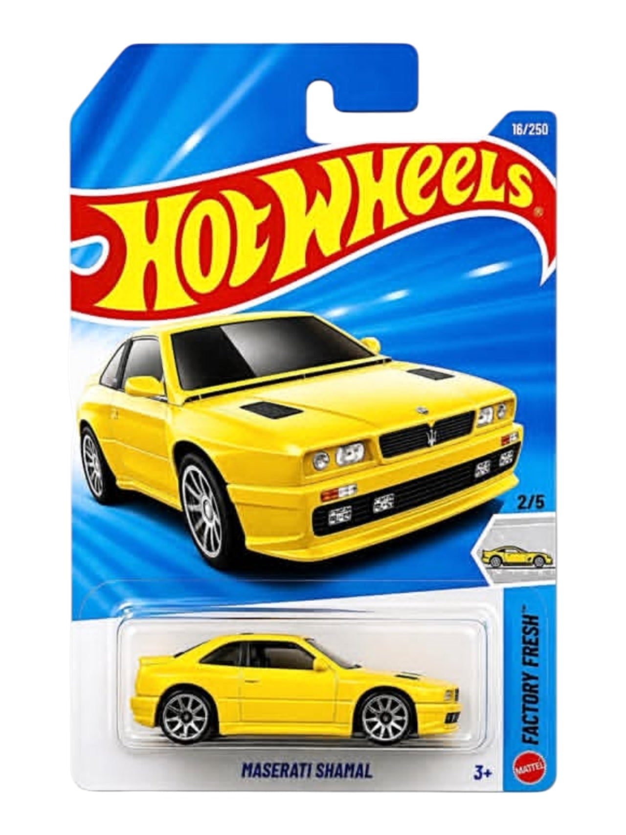 HotWheels "Maserati Shamal" Imported Mainline 1:64 Scale