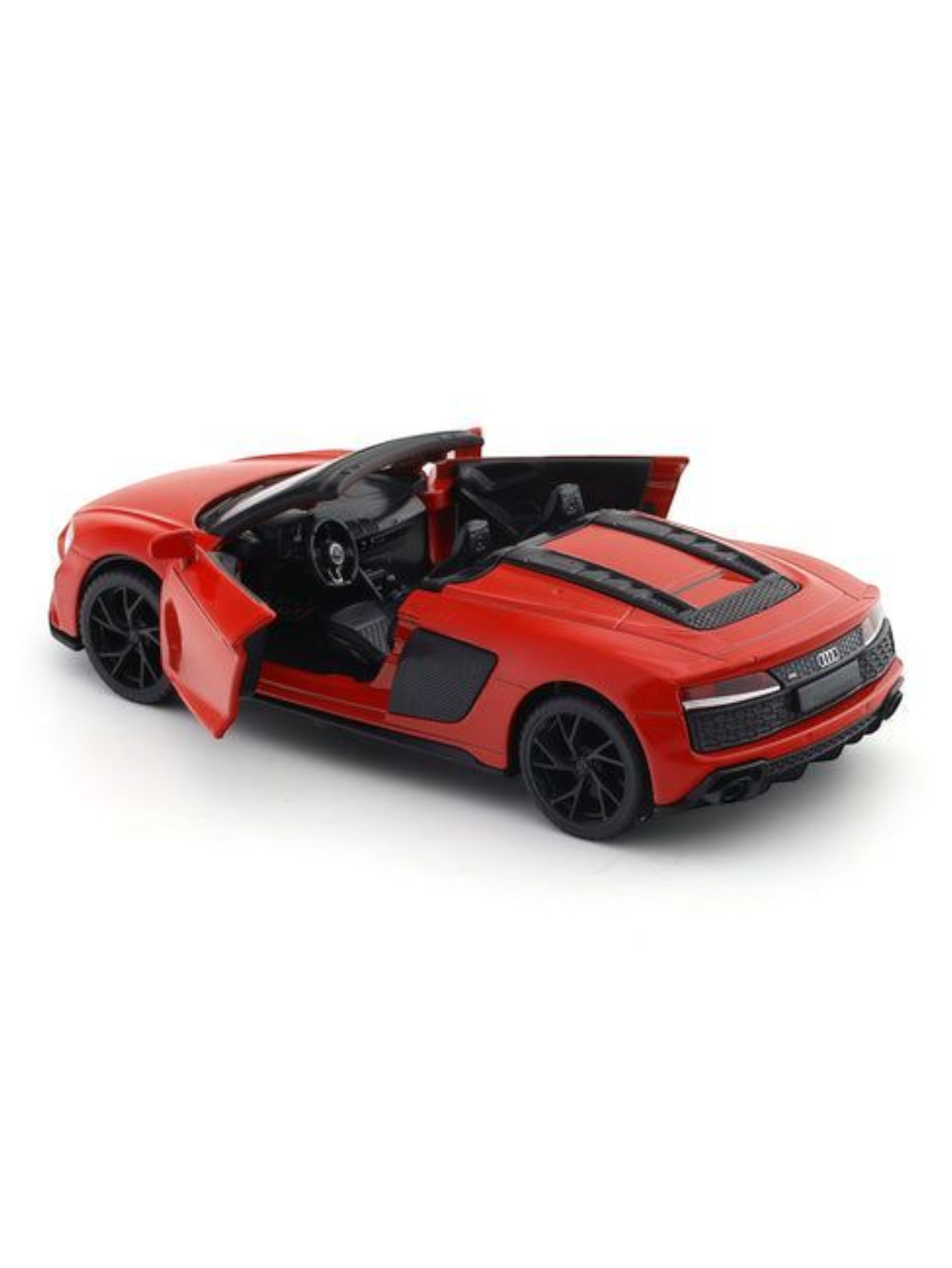 Audi R8 Spyder 1:32 MSZ licensed pullback diecast Scale Model car