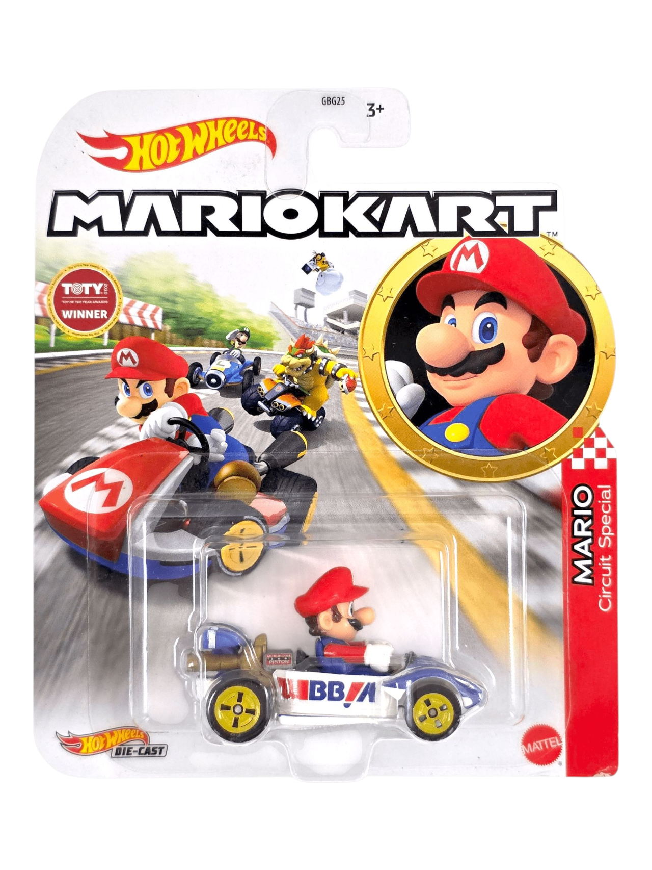 HotWheels Mariokart Mario Circuit Special 1:64 Scale