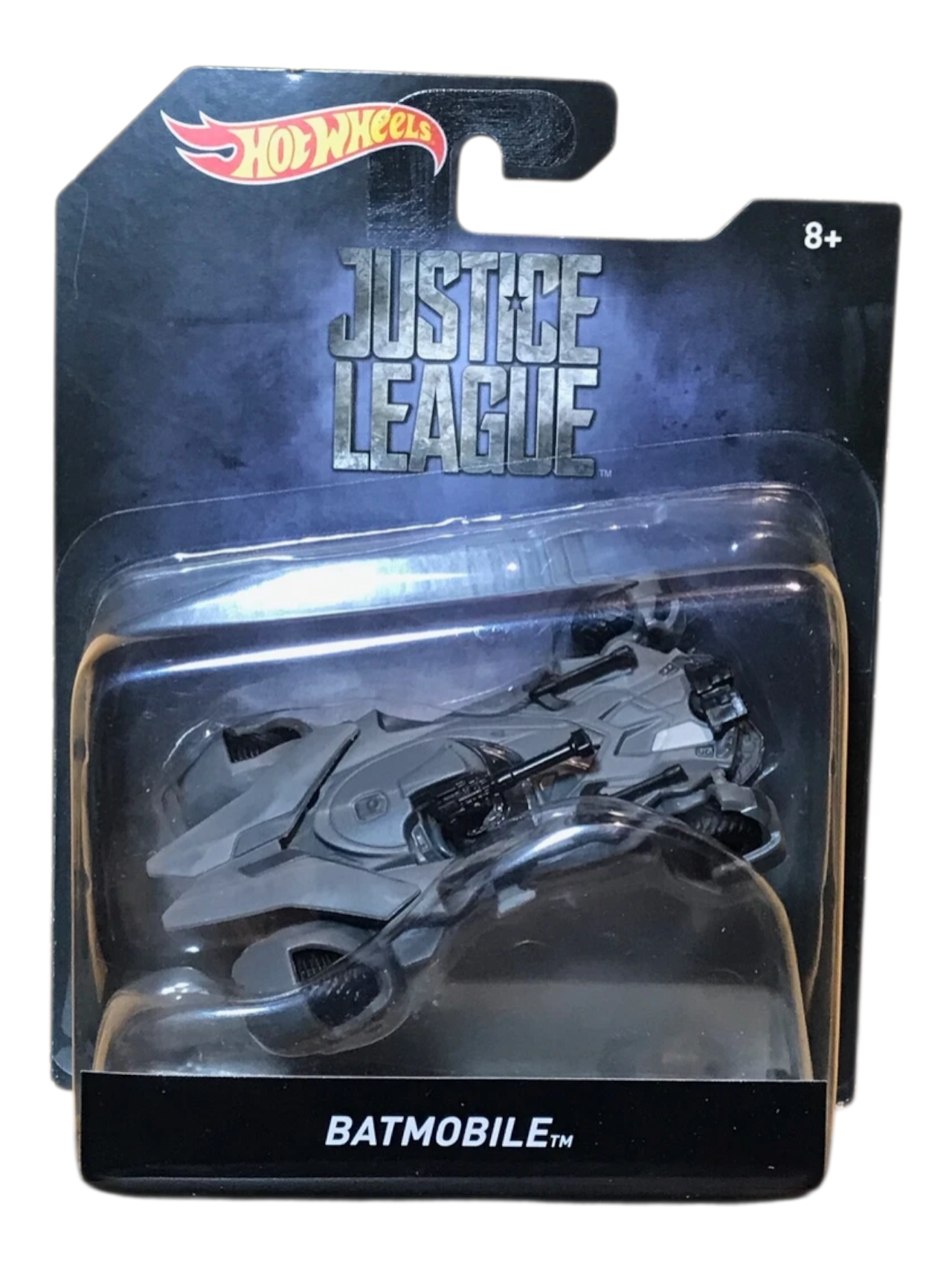 HotWheels Batmobile Justice League Premium Imported 1:64 Scale (card damaged)