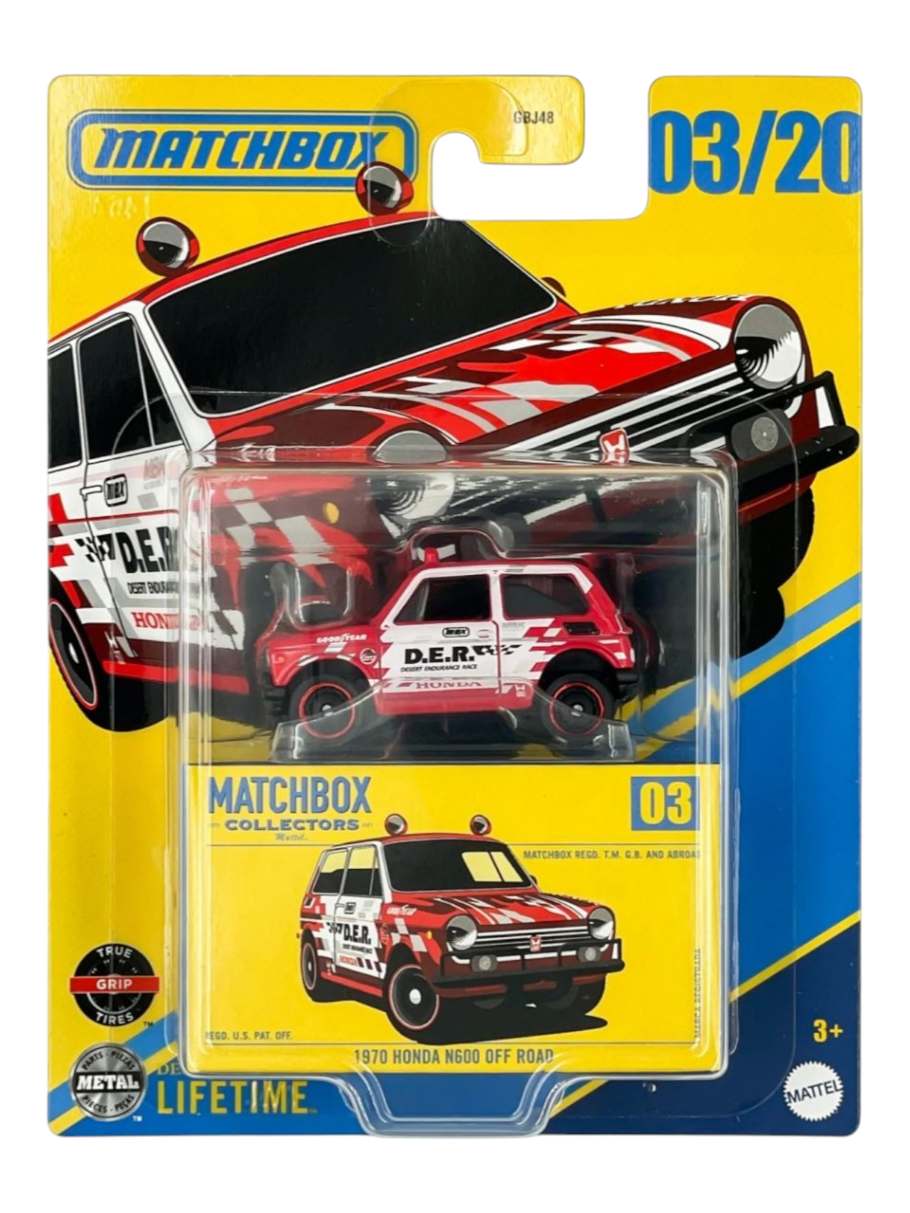 Matchbox Collectors Series 1970 Honda N600 Off Road 03/20 Imported Mainline 1:64 Scale