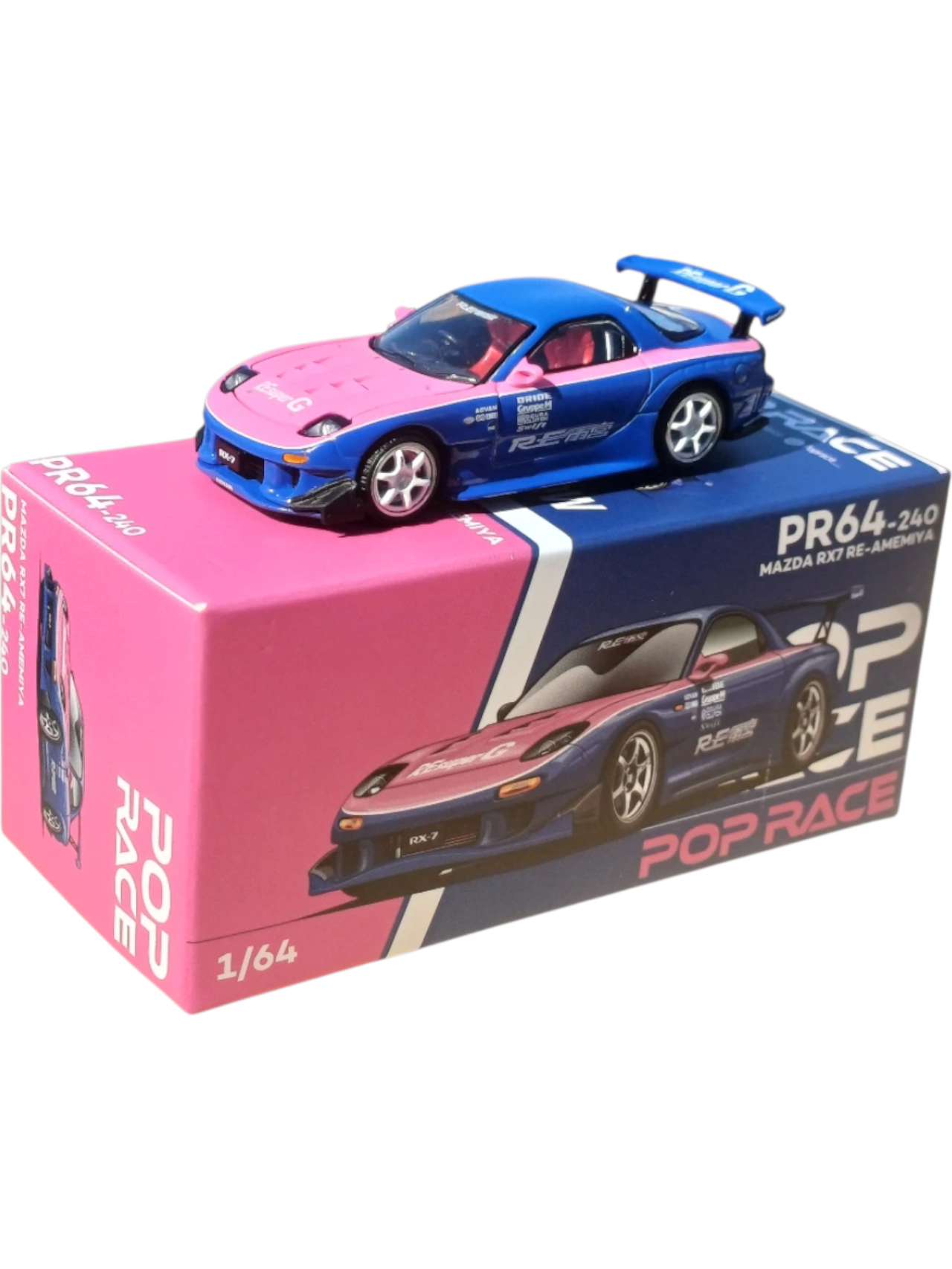 Buy POP Race Mazda RX‑7 RE Amemiya Now – Toy Collectors India